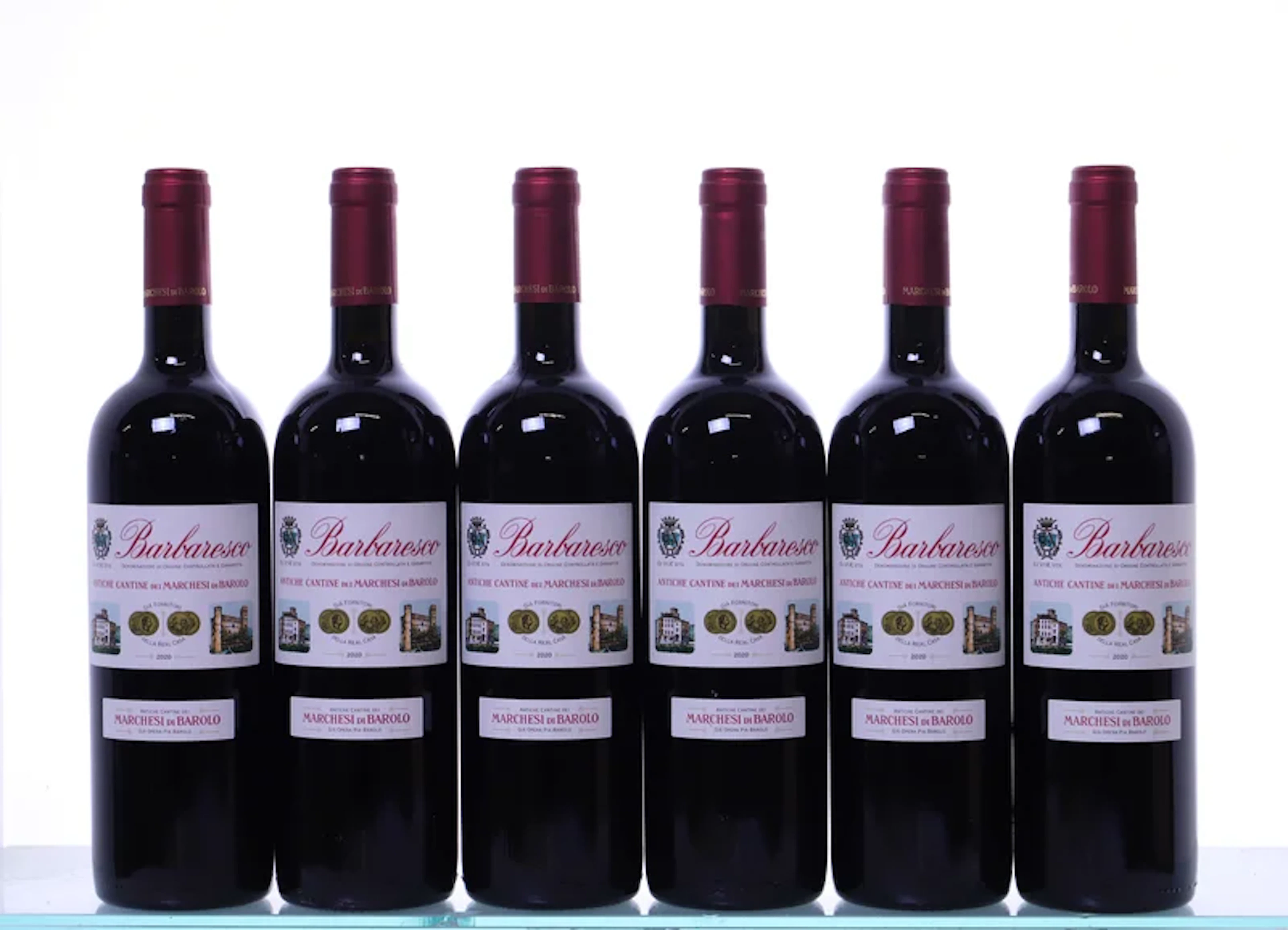 6 bottles OC. MARCHESI DI BAROLO Barbaresco, 2020.