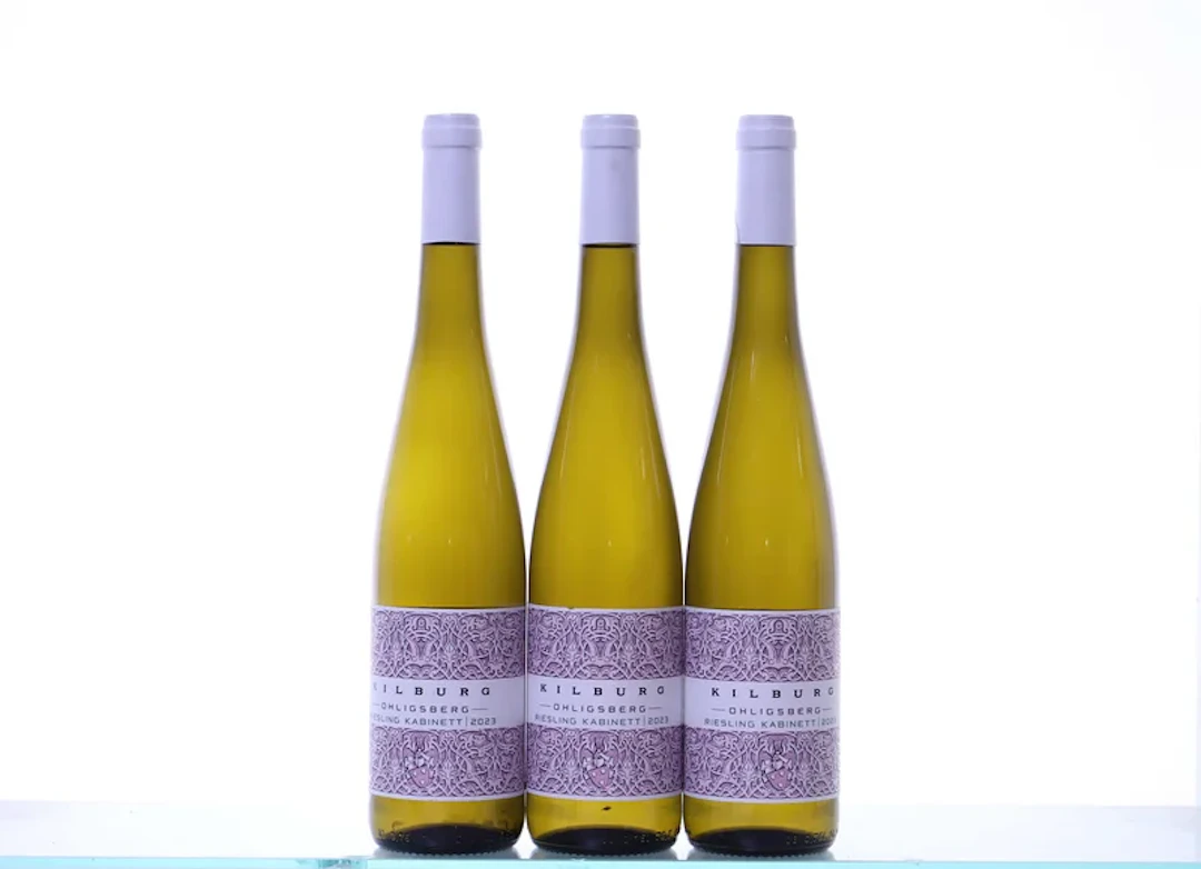 3 bottles. MOSEL Kilburg Max, Wintericher Ohligsberg, Riesling Kabinett, 2023.