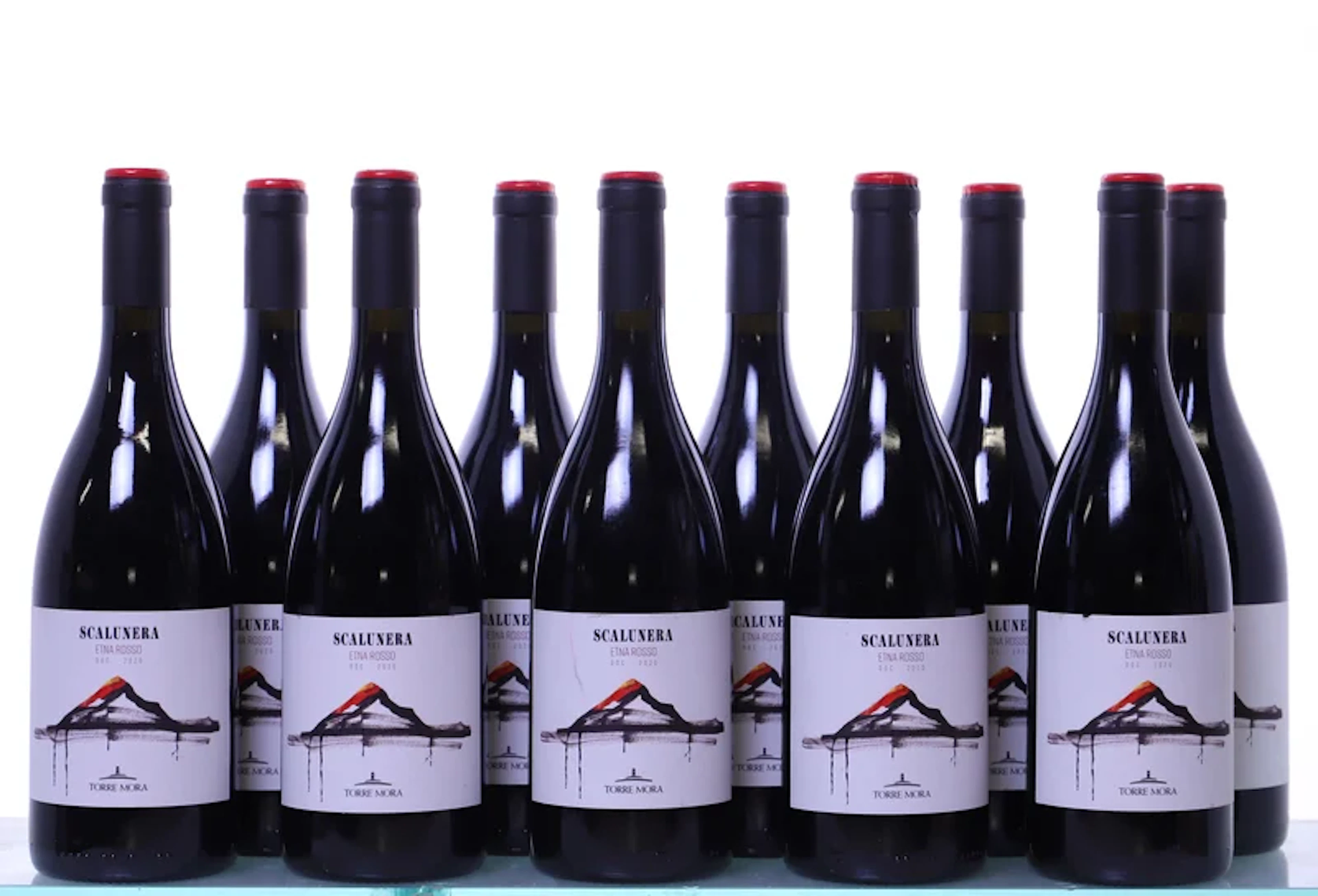 10 bottles. SICILIA Torre Mora, Etna Rosso Scalunera, 2020.