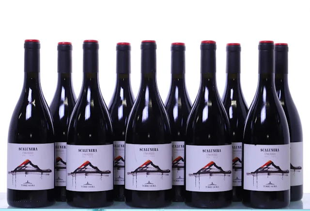 10 bottles. SICILIA Torre Mora, Etna Rosso Scalunera, 2020.