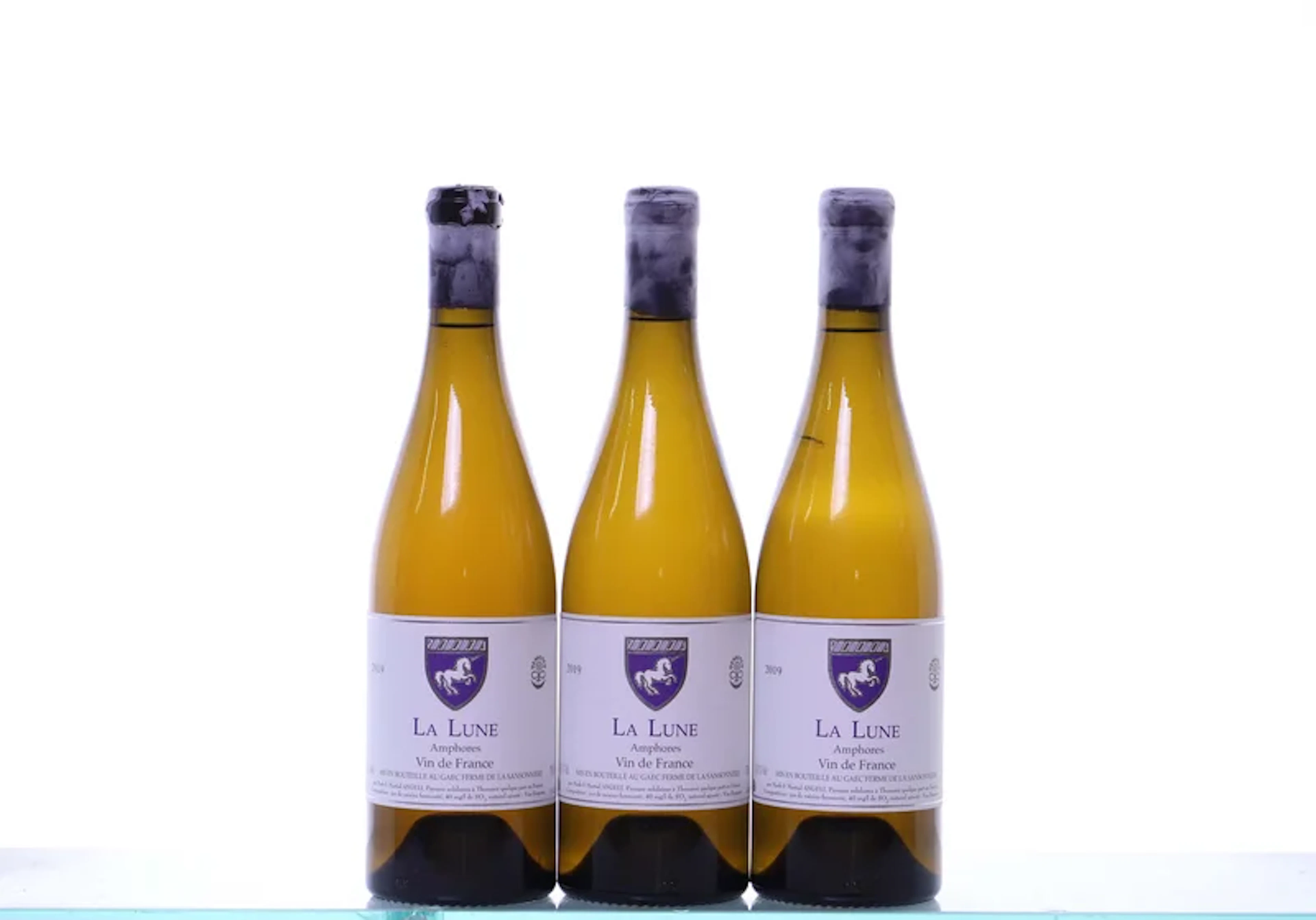 3 bottles. LOIRE Côteaux du Layon, Angeli Mark & Martial La Lune, 2019.
