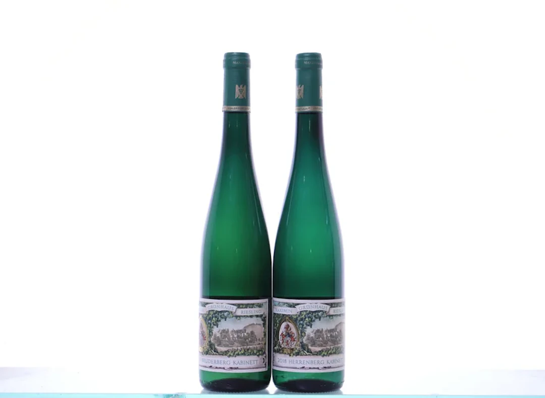 2 bottles. MOSEL Maximin Grünhäuser, Riesling Kabinett mixed, 2018.