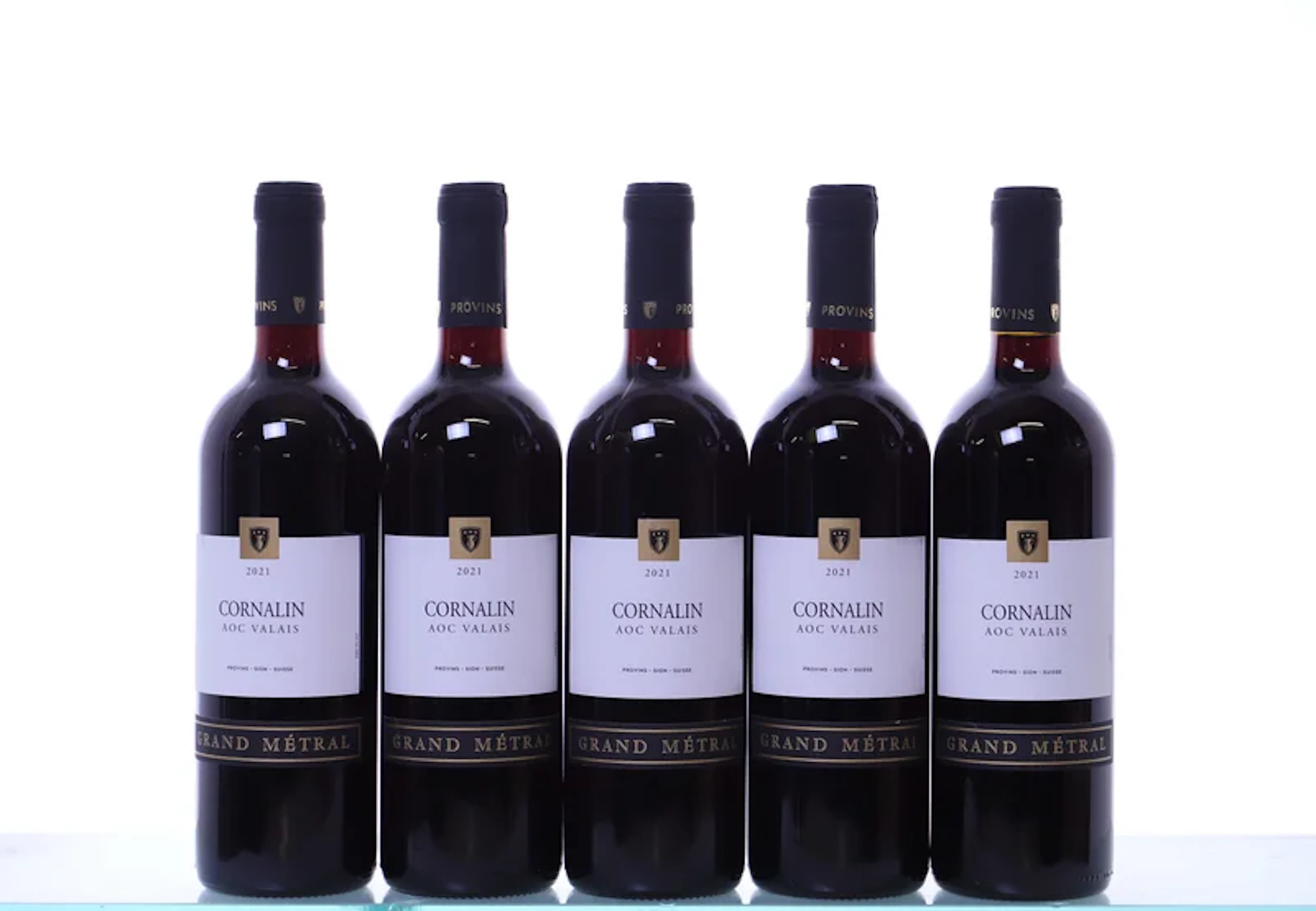 5 bottles. WALLIS Provins, Grand Métral Cornalin, 2021.
