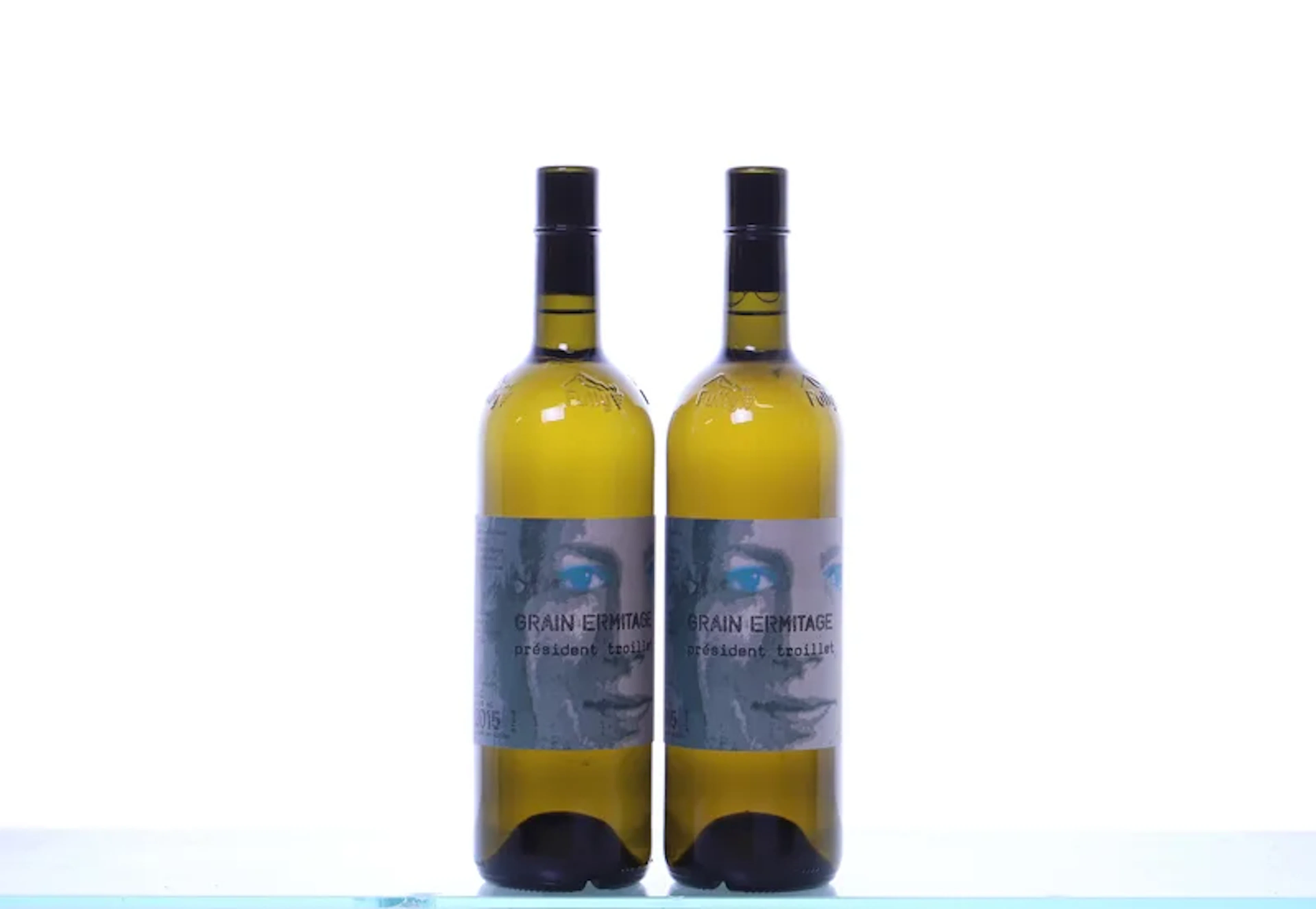 2 bottles. WALLIS Marie Thérèse Chappaz, Grain Ermitage Président