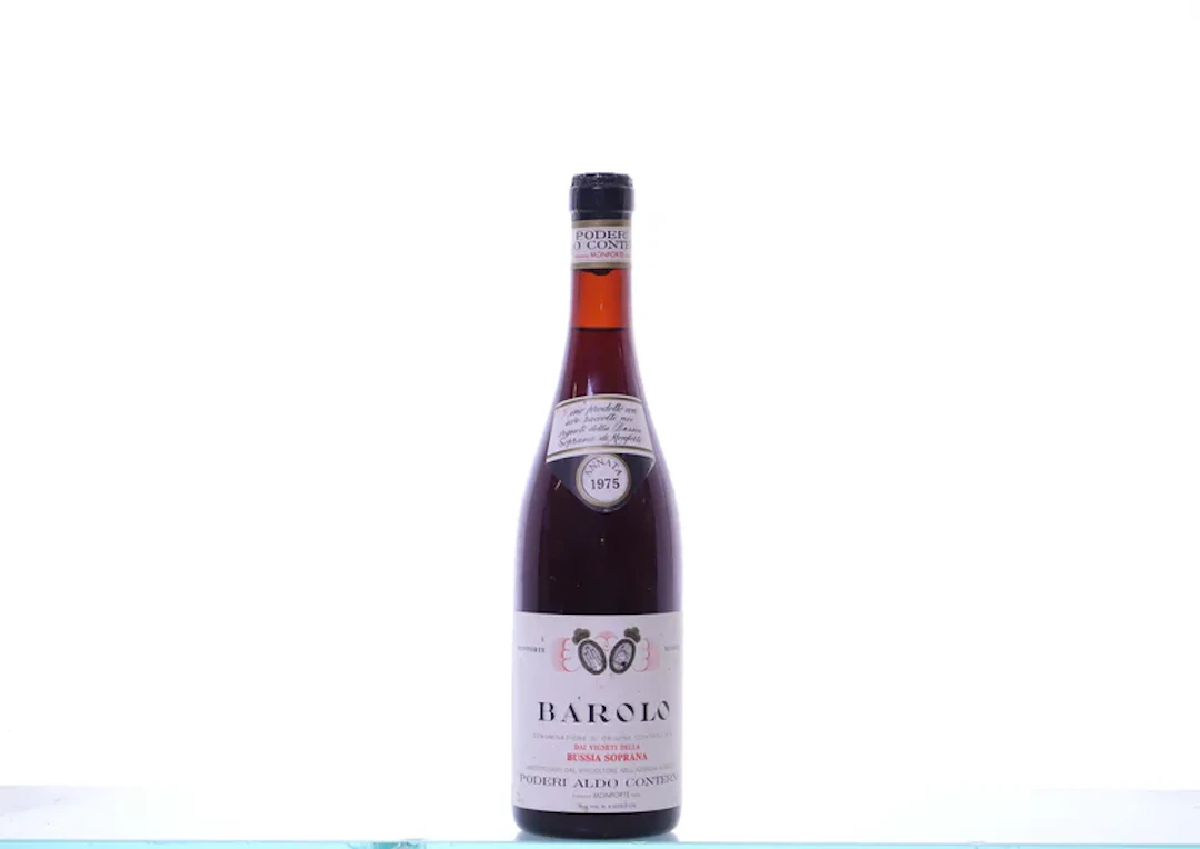1 bottle. CONTERNO Aldo, Barolo Bussia Soprana, 1975.