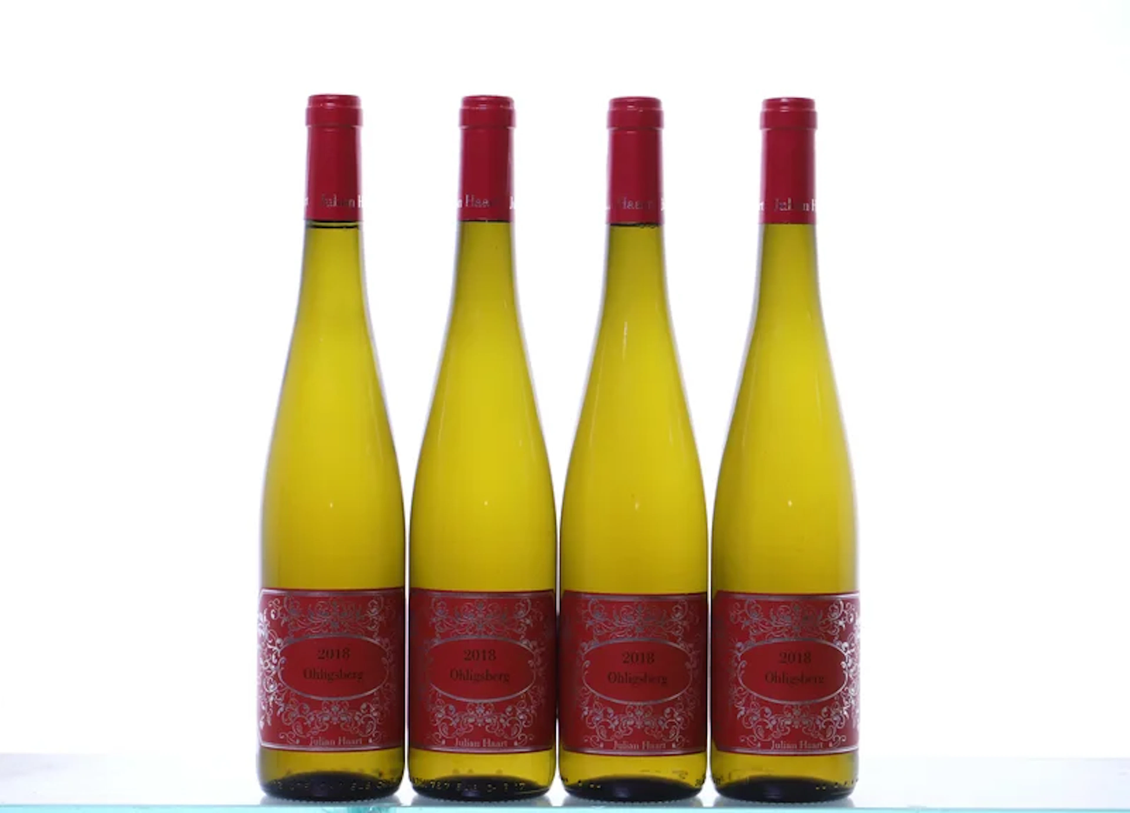 4 bottles. MOSEL Julian Haart, Wintricher Ohligsberg Riesling, 2018.