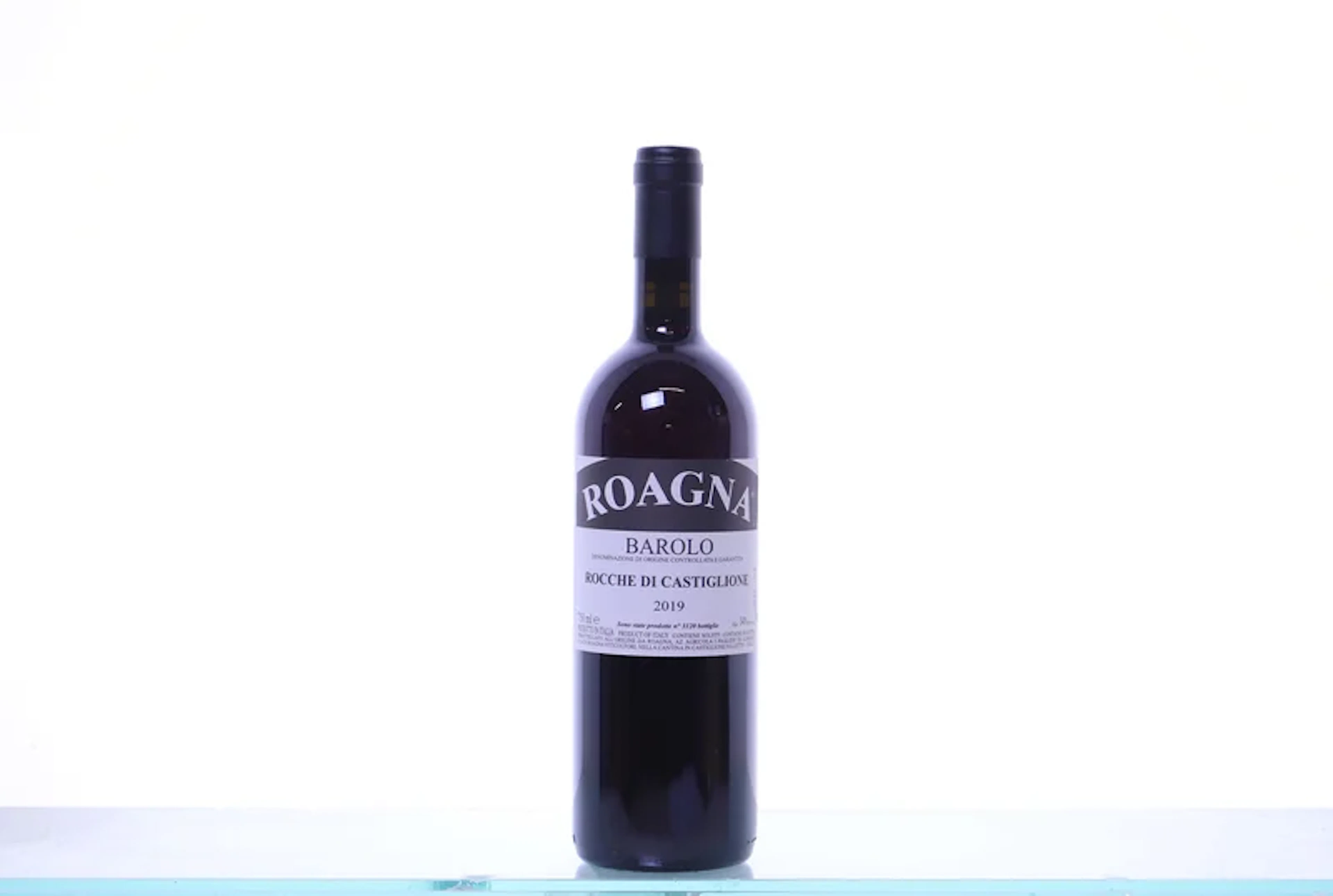 1 bottle. ROAGNA Barolo Rocche di Castiglione, 2019. Rating: P97+.