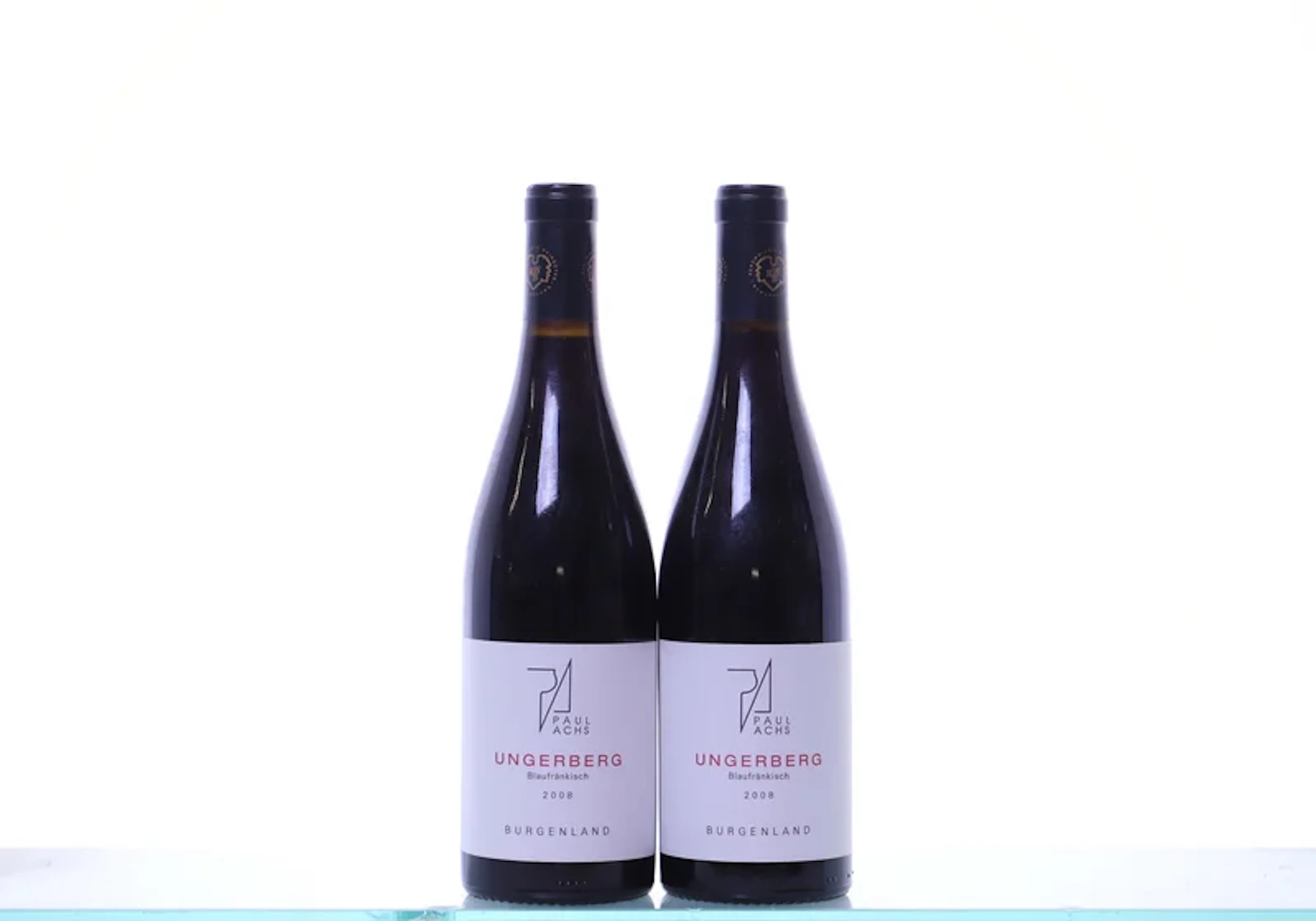 2 bottles. ACHS Paul, Blaufränkisch Ungerberg, 2008.