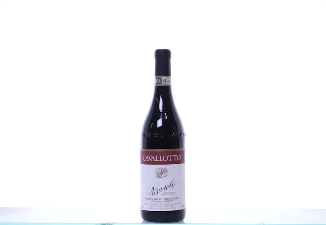 1 bottle. CAVALLOTTO, Barolo Riserva Bricco Boschis Vigna San Giuseppe, 2007.
