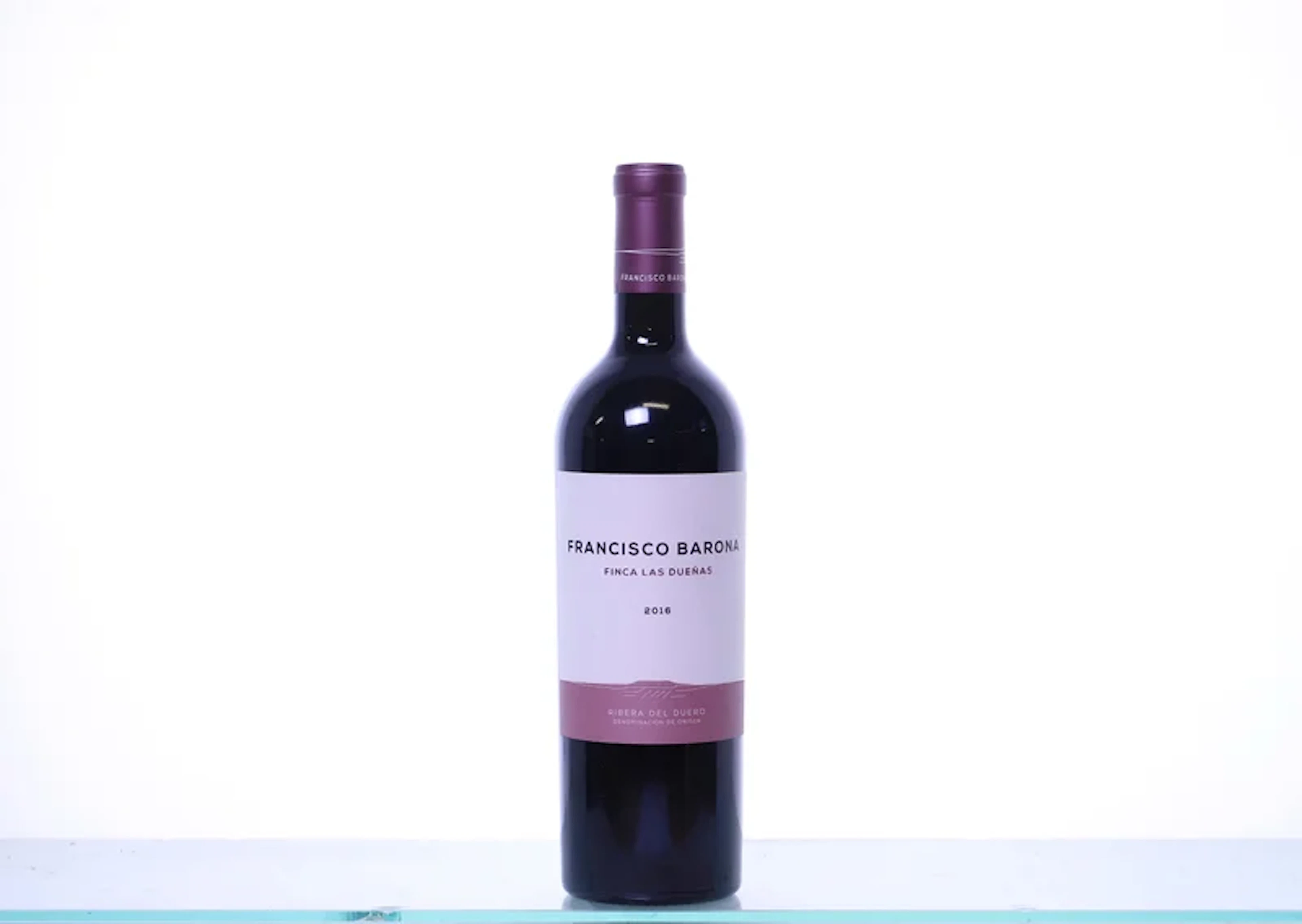1 bottle. RIBERA DEL DUERO Francisco Barona, Finca les Dueñas Reserva, 2016.