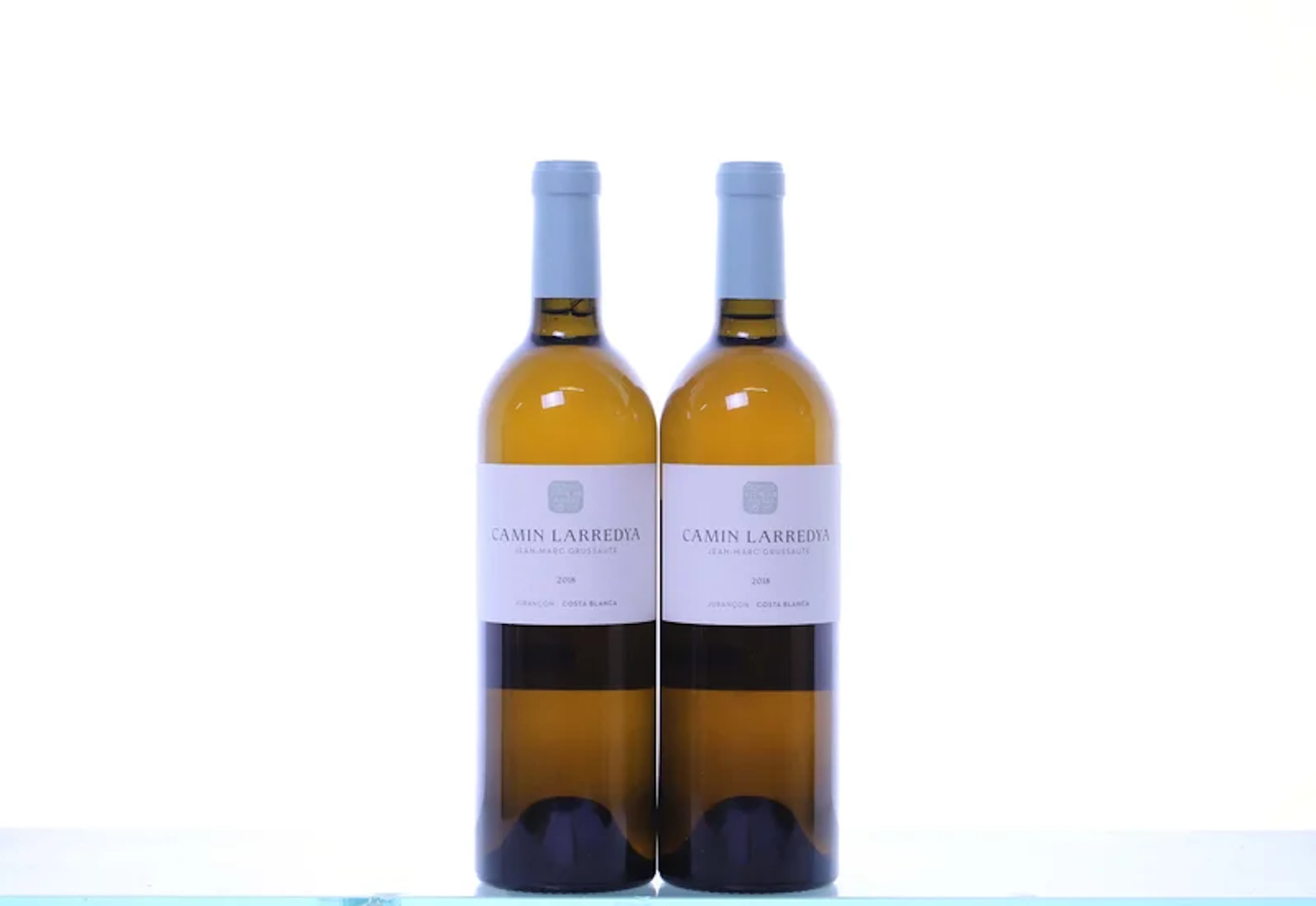 2 bottles. JURANCON Camin Larredya, Costa Blanca sec, 2018.