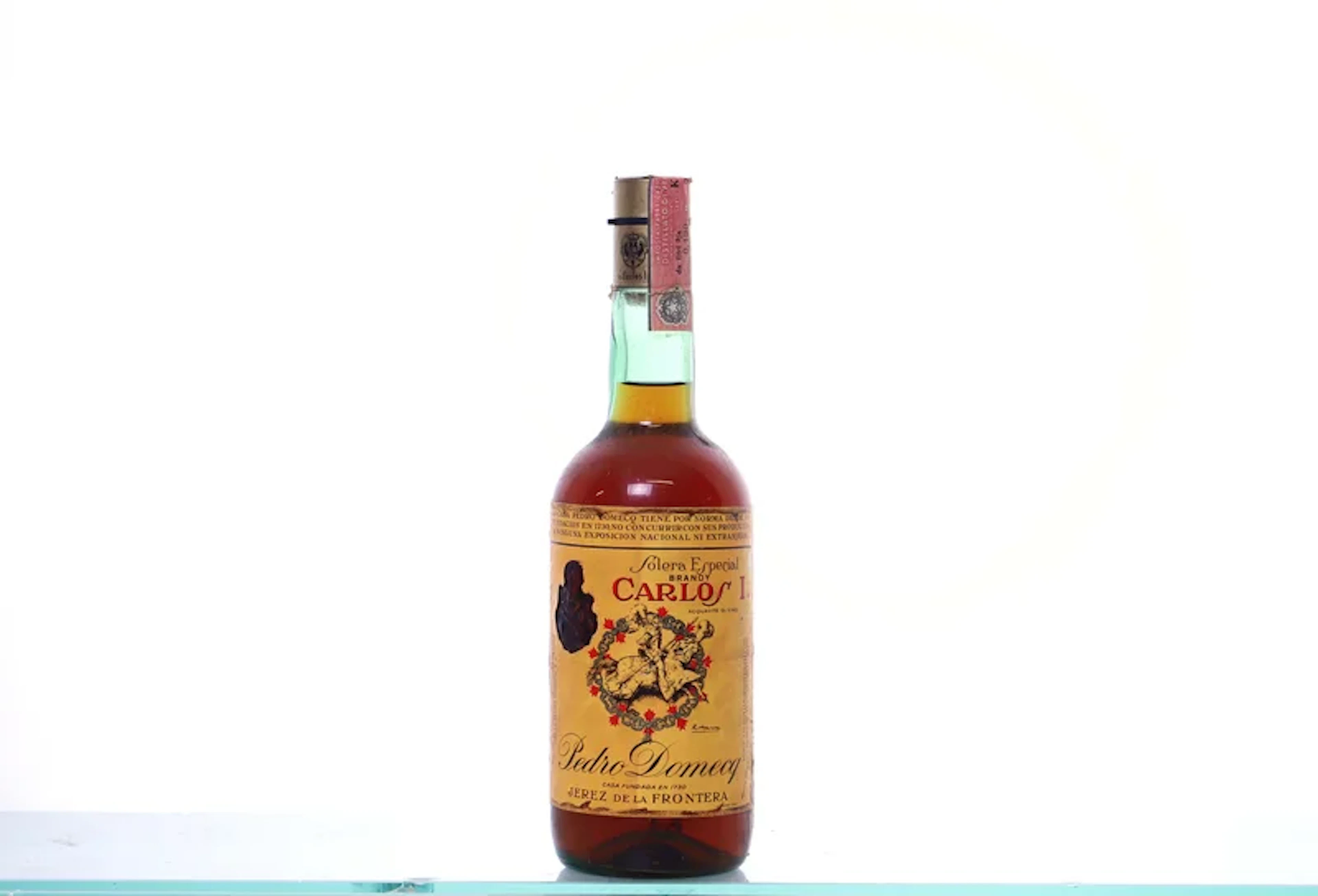 1 bottle. BRANDY Domecq Carlos I Solera Especial. 40%.
