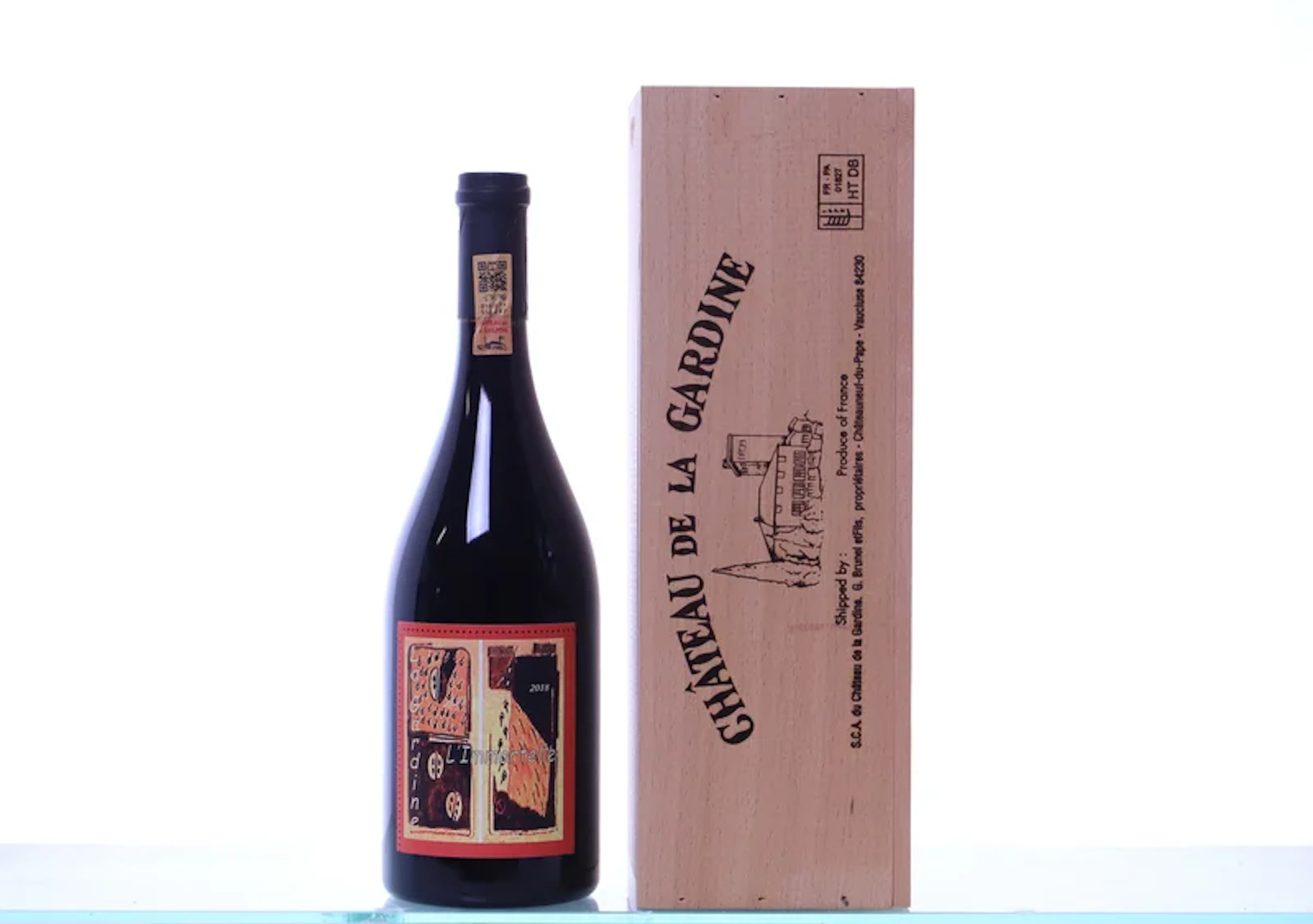 1 bottle OWC. CHÂTEAU DE LA GARDINE Châteauneuf-du-Pape Cuvée L'Immortelle