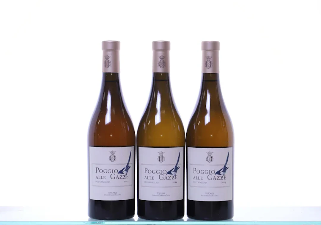 3 bottles. TENUTA DELL'ORNELLAIA Poggio alle Gazze, 2014.