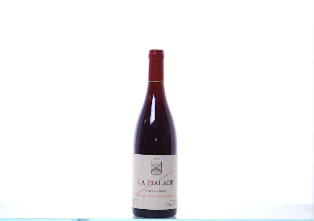 1 bottle. CHÂTEAU RAYAS La Pialade Côtes du Rhône, 2012.