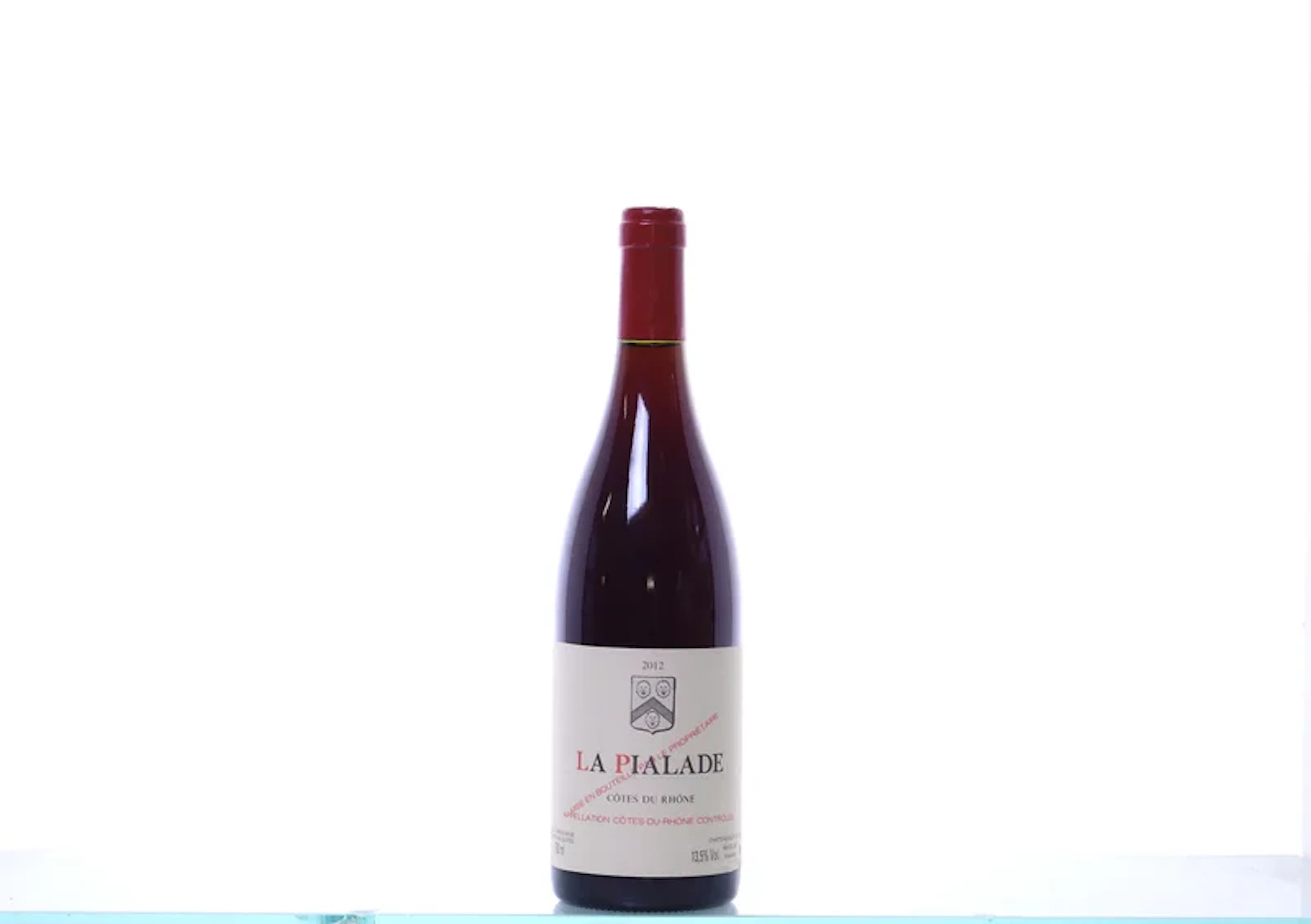 1 bottle. CHÂTEAU RAYAS La Pialade Côtes du Rhône, 2012.
