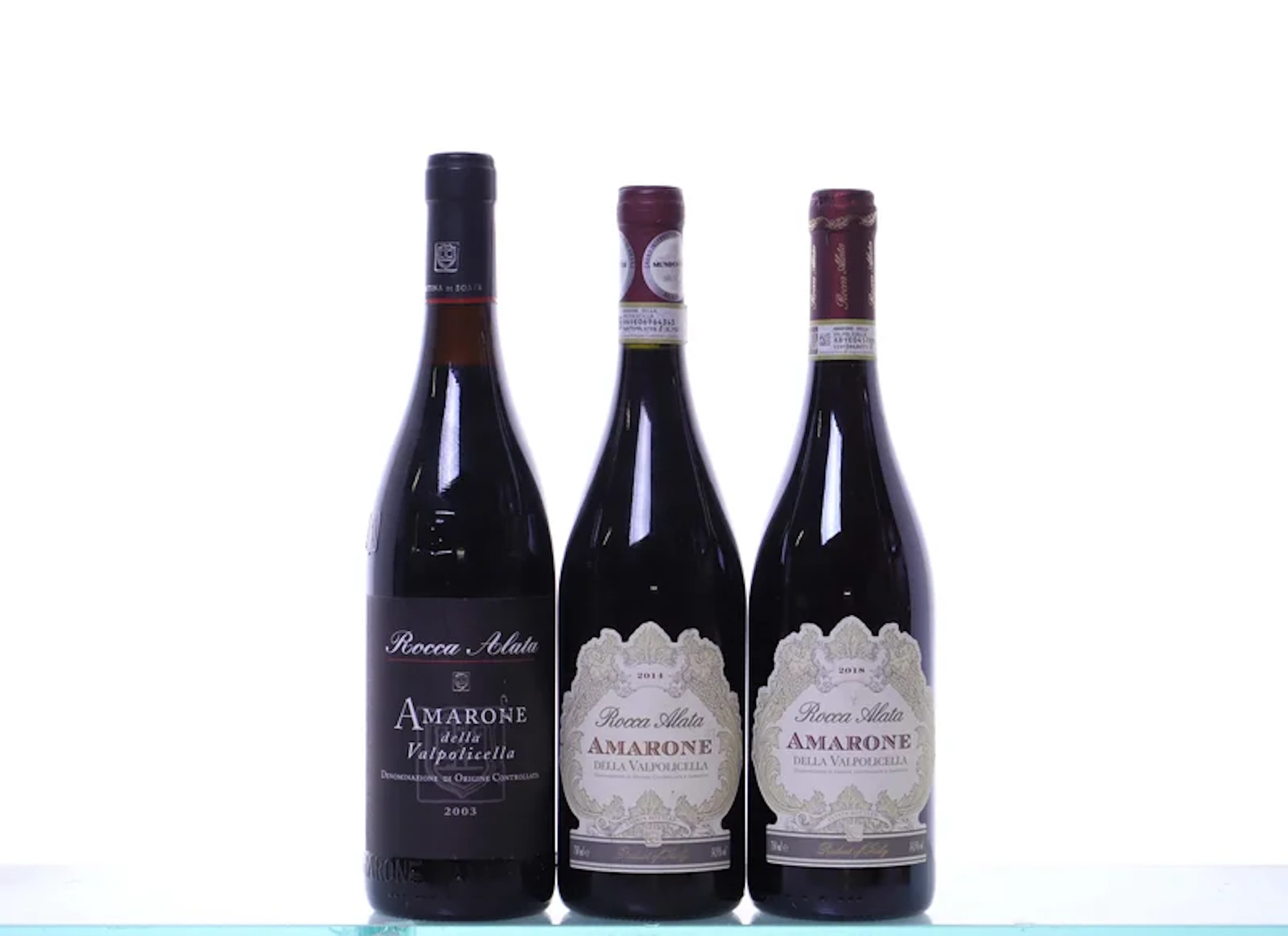 3 bottles. VENETO Amarone della Valpolicella, Rocca Alata, Cantina