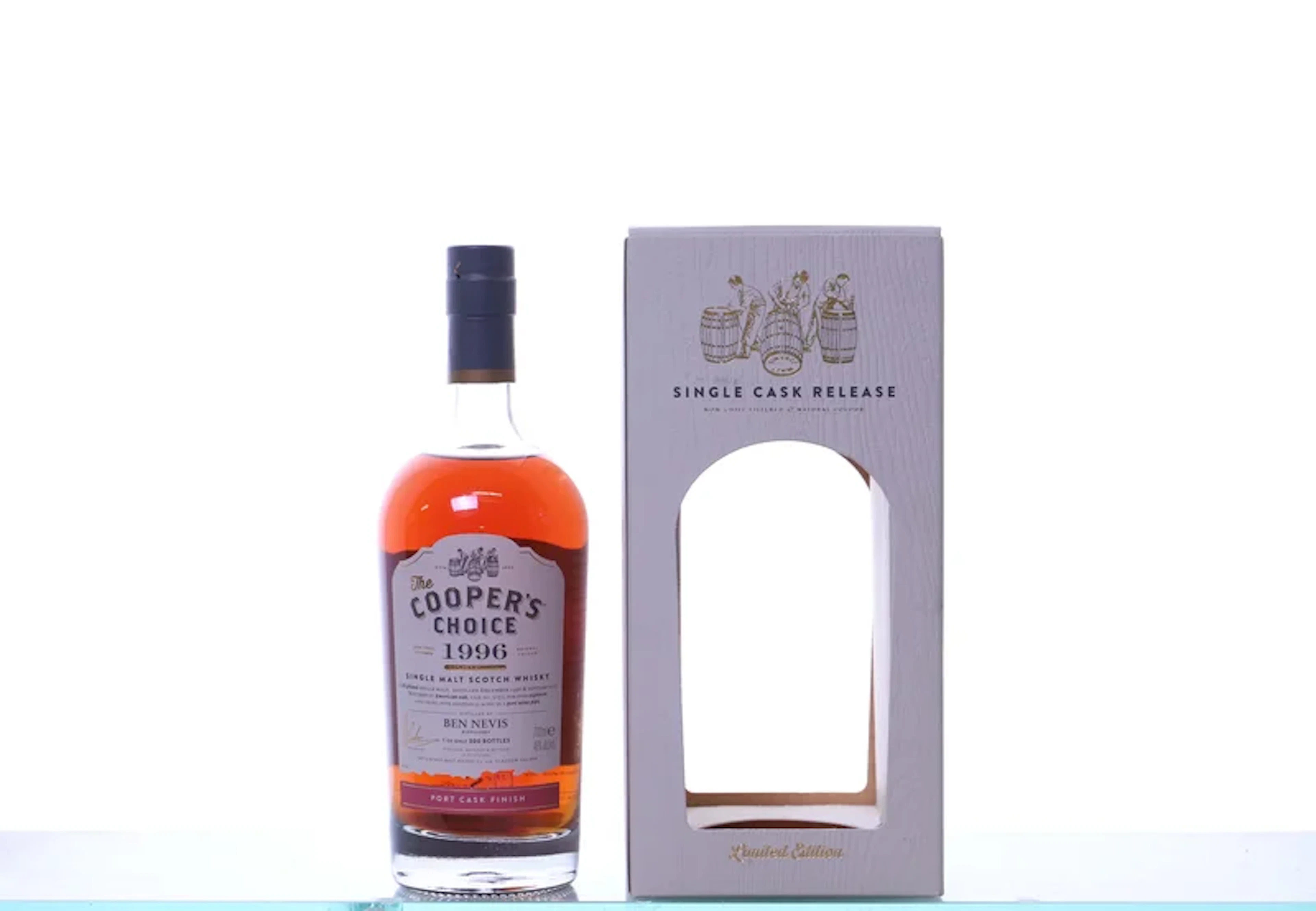 1 bottle 70cl OC. WHISKY Highland Single Malt Ben Nevis, Cooper's