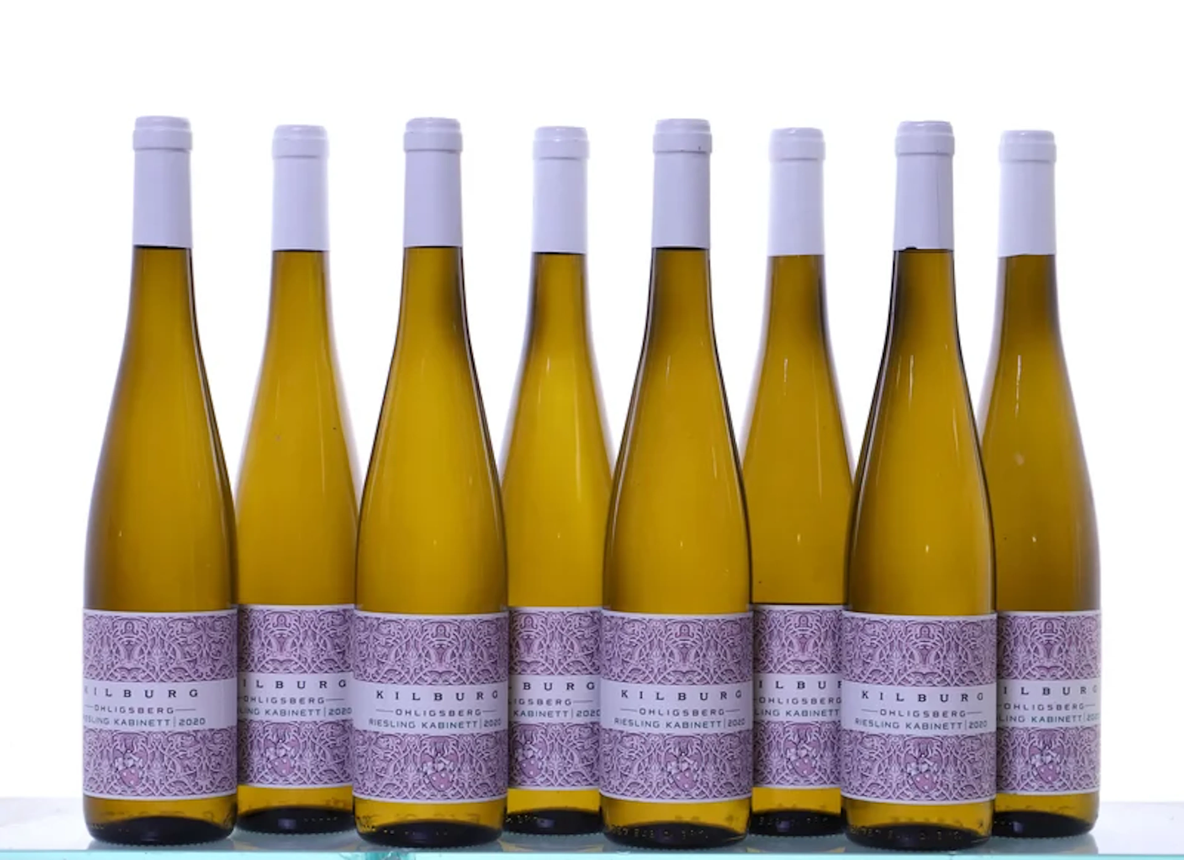8 bottles. MOSEL Kilburg Max, Wintericher Ohligsberg, Riesling Kabinett, 2020.