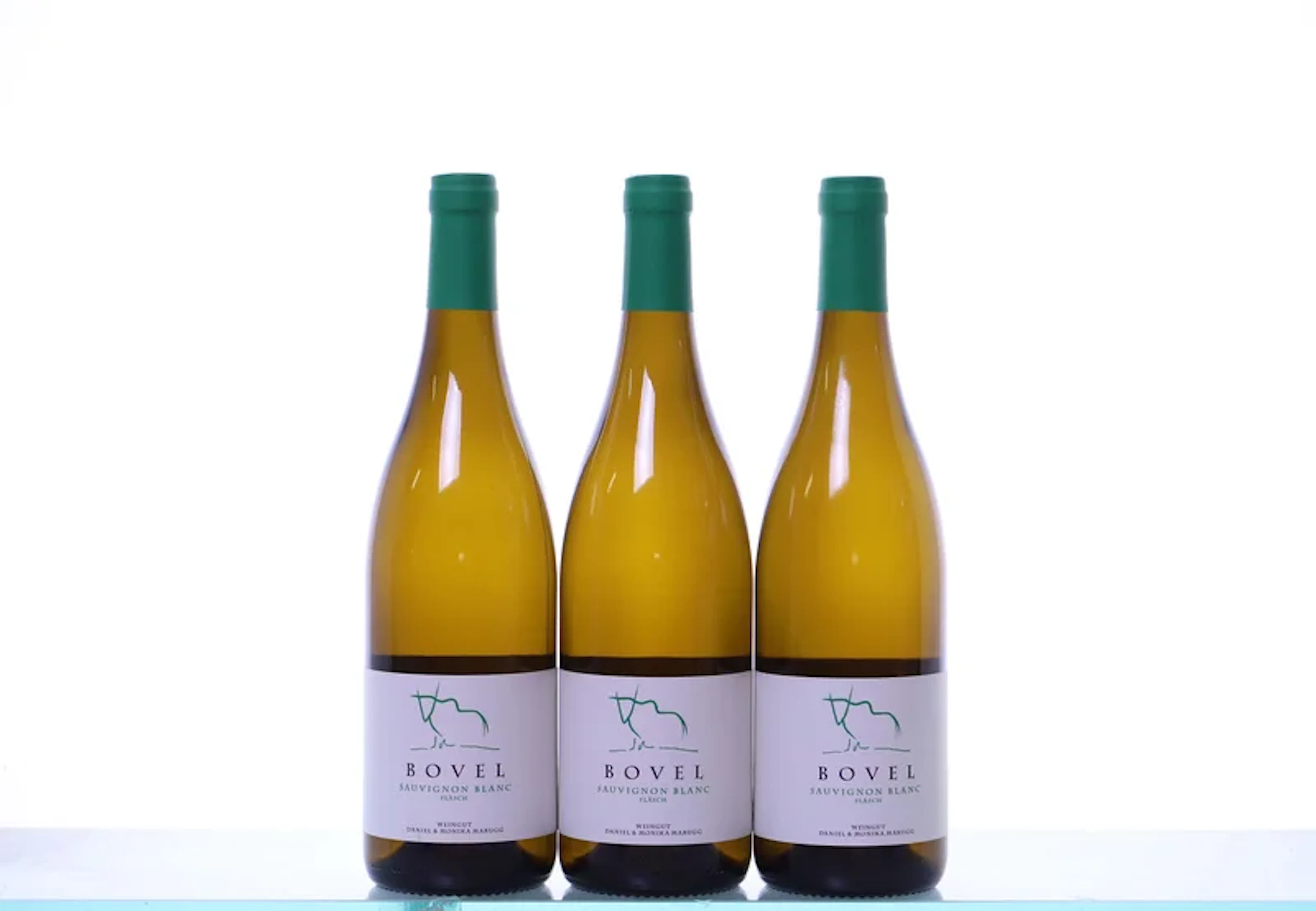 3 bottles. GRAUBÜNDEN Marugg, Bovel Fläscher Sauvignon Blanc, 2023.