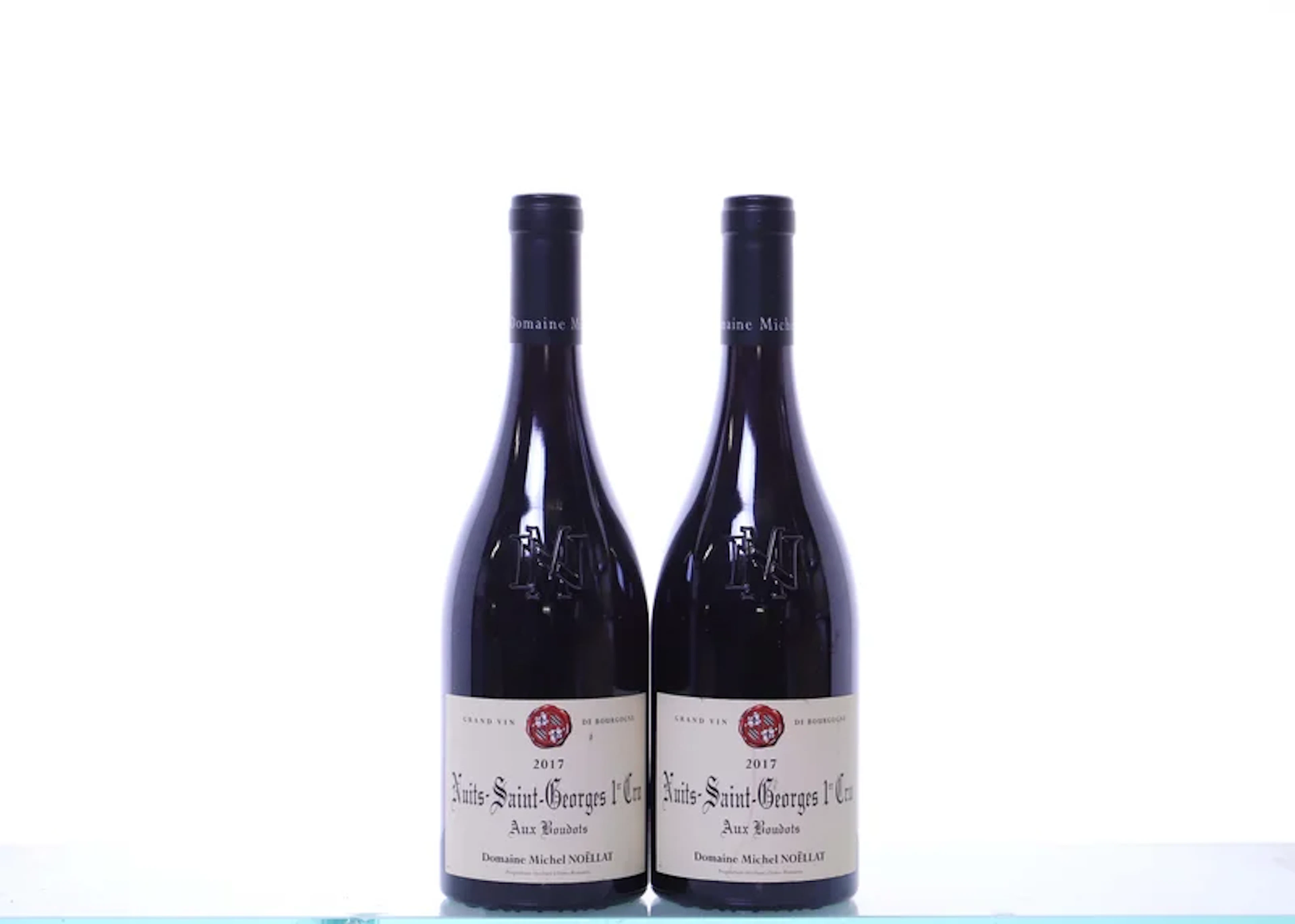 2 bottles. NOËLLAT Michel, Nuits-Saint-Georges 1er Cru Aux Boudots, 2017.