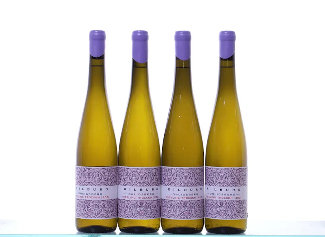 4 bottles. MOSEL Kilburg Max, Wintericher Ohligsberg Riesling Trocken, 2021.