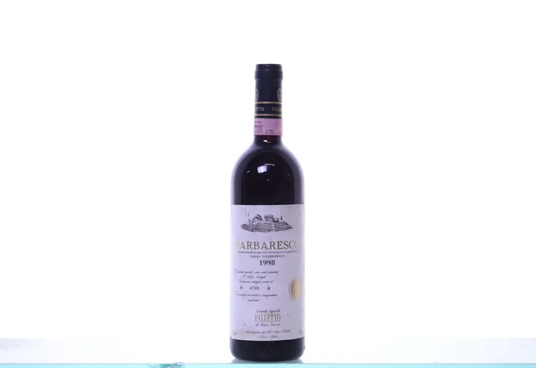 1 bottle. GIACOSA Bruno, Az. Agr. Falletto, Barbaresco Rabaja, 1998.