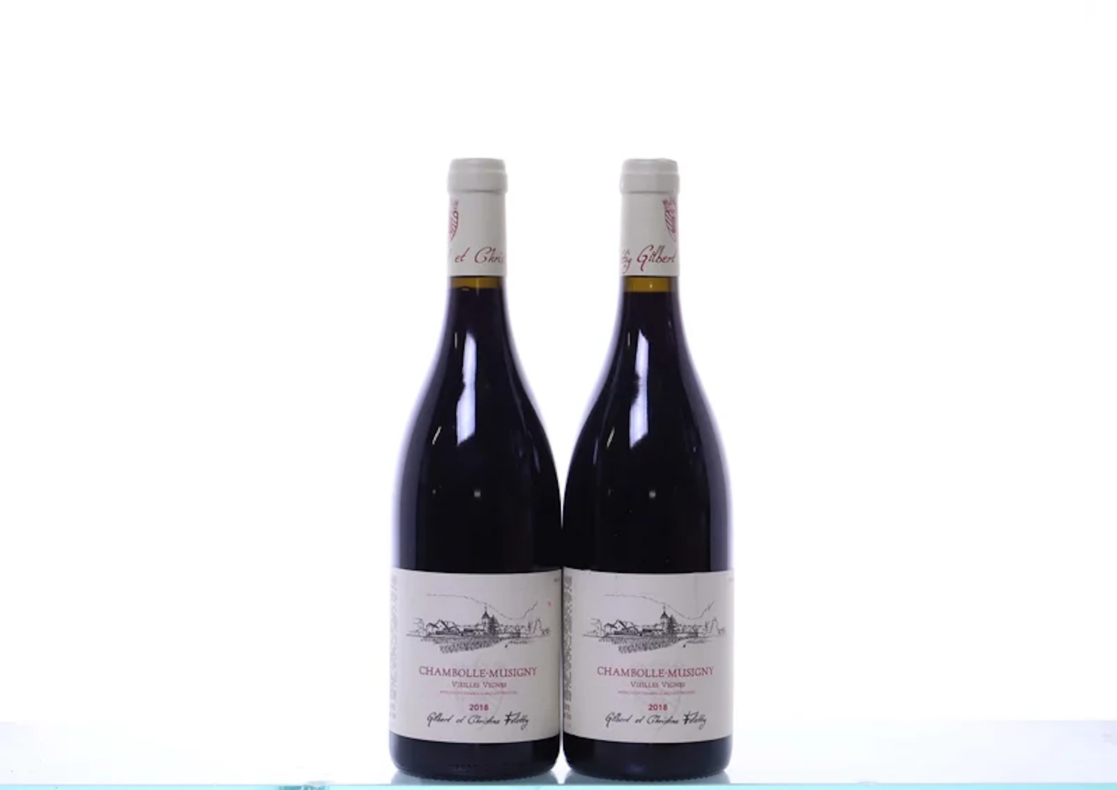 2 bottles. FELETTIG Gilbert et Christine, Chambolle-Musigny Vieilles