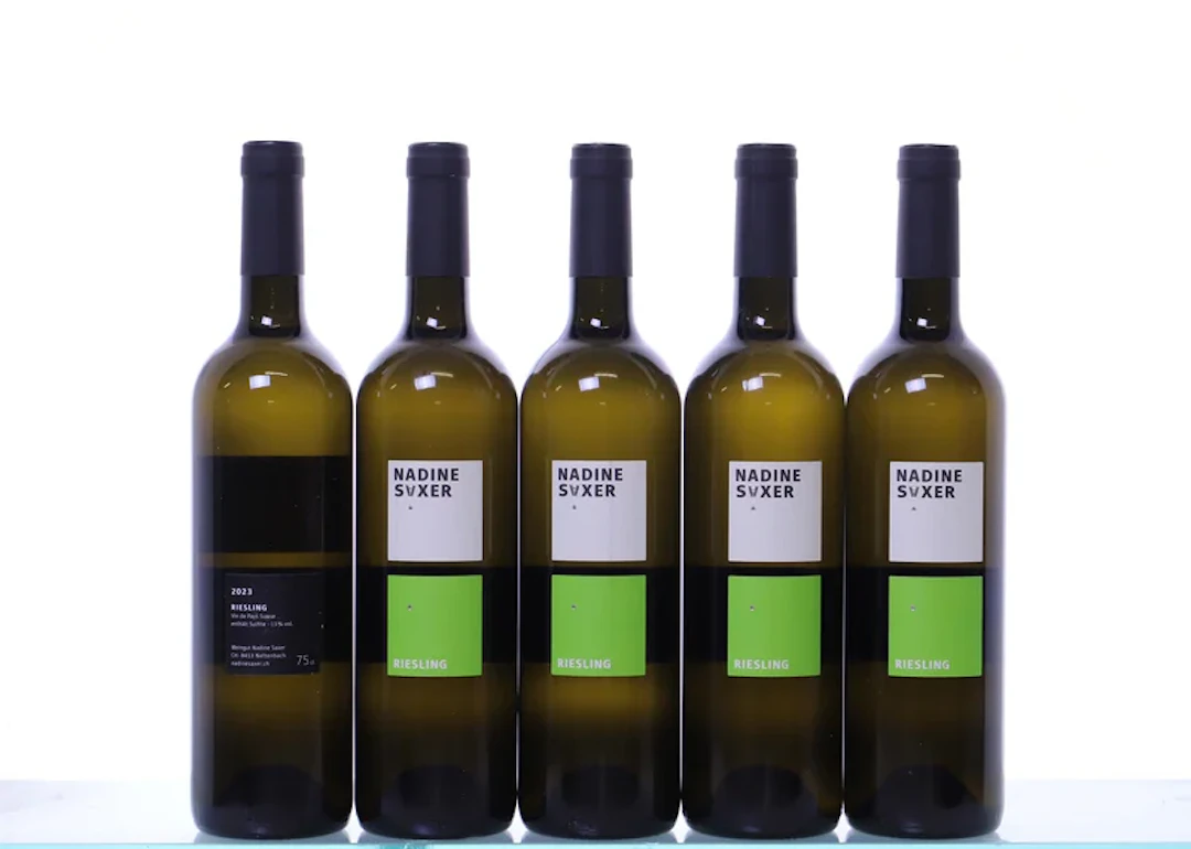 5 bottles. ZÜRICH Nadine Saxer, Riesling, 2023.