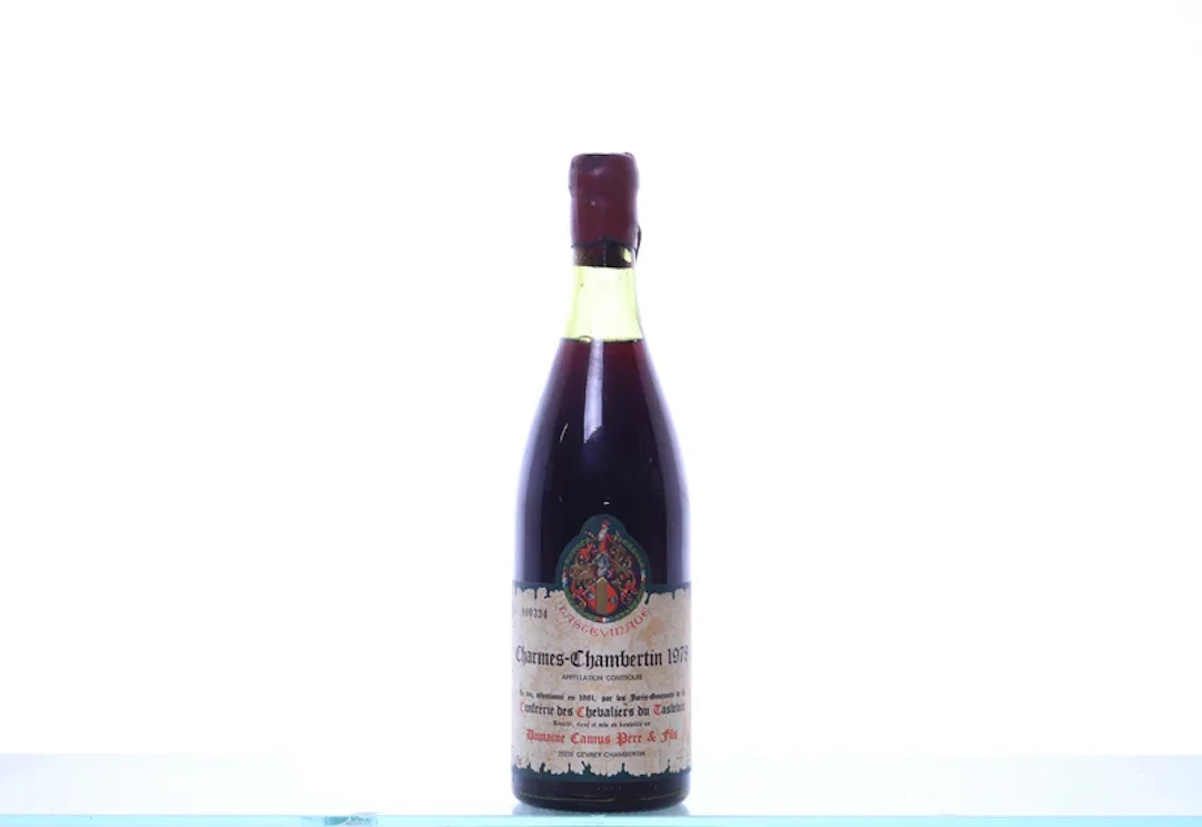 1 bottle. CAMUS P&F Charmes-Chambertin Grand Cru Tastevinage, 1978.