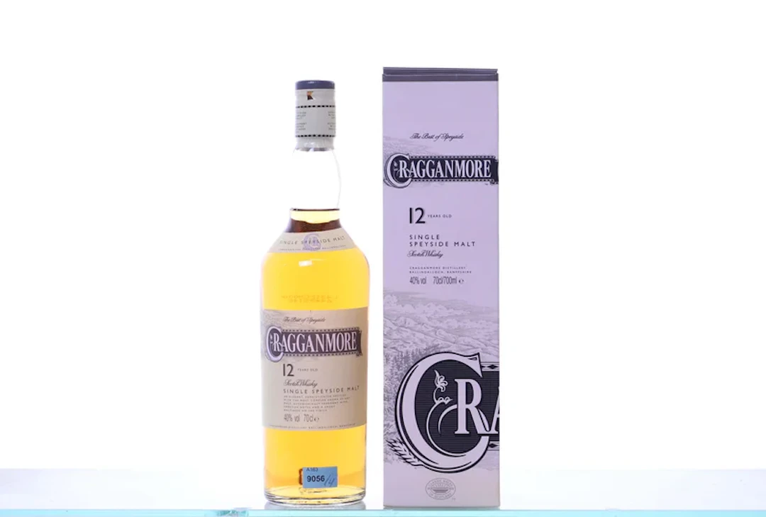 1 bottle 70cl OC. WHISKY Speyside Single Malt Cragganmore 12 year old. 40%.