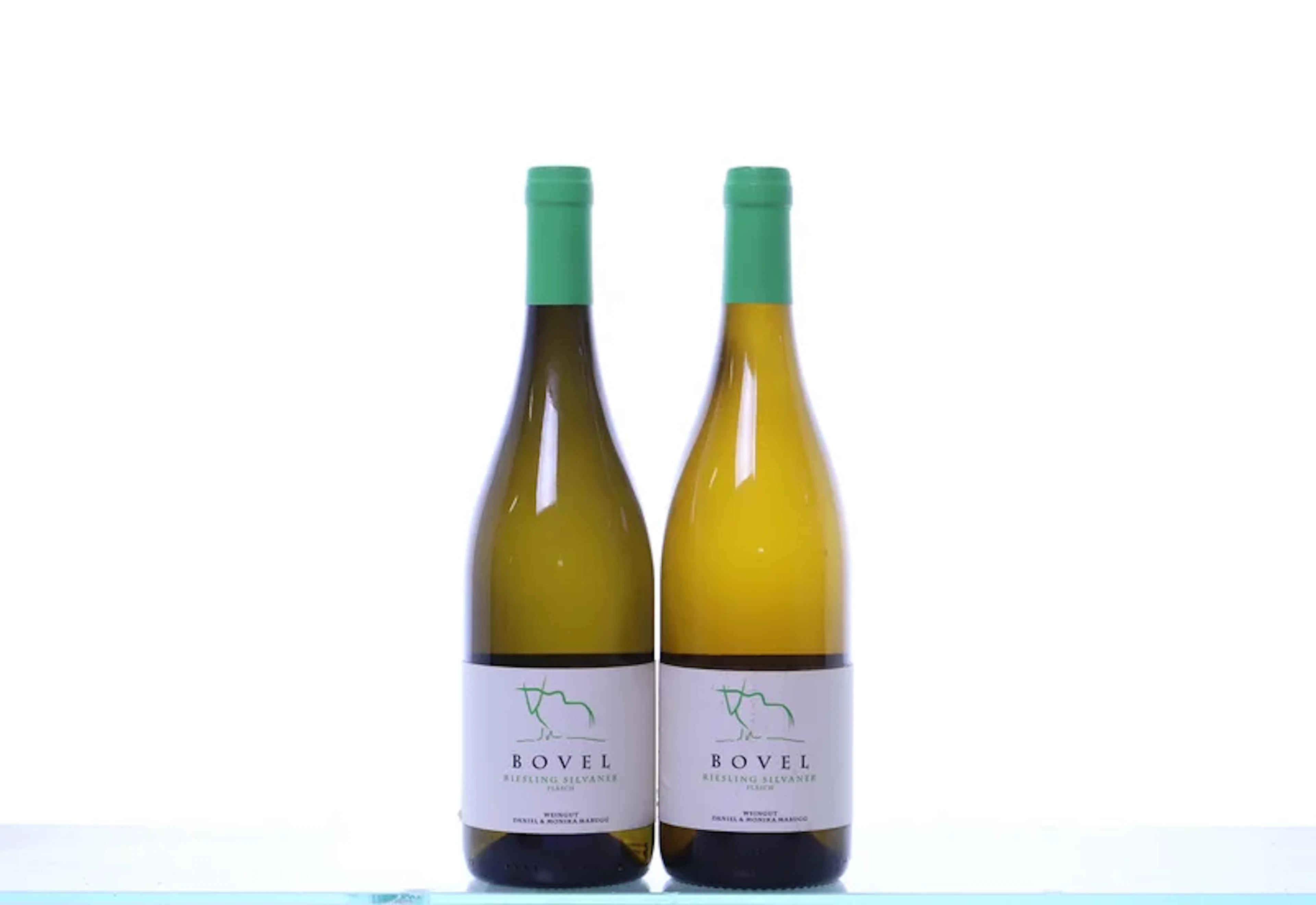 2 bottles. GRAUBÜNDEN Marugg, Bovel Fläscher Riesling-Silvaner, 2020.