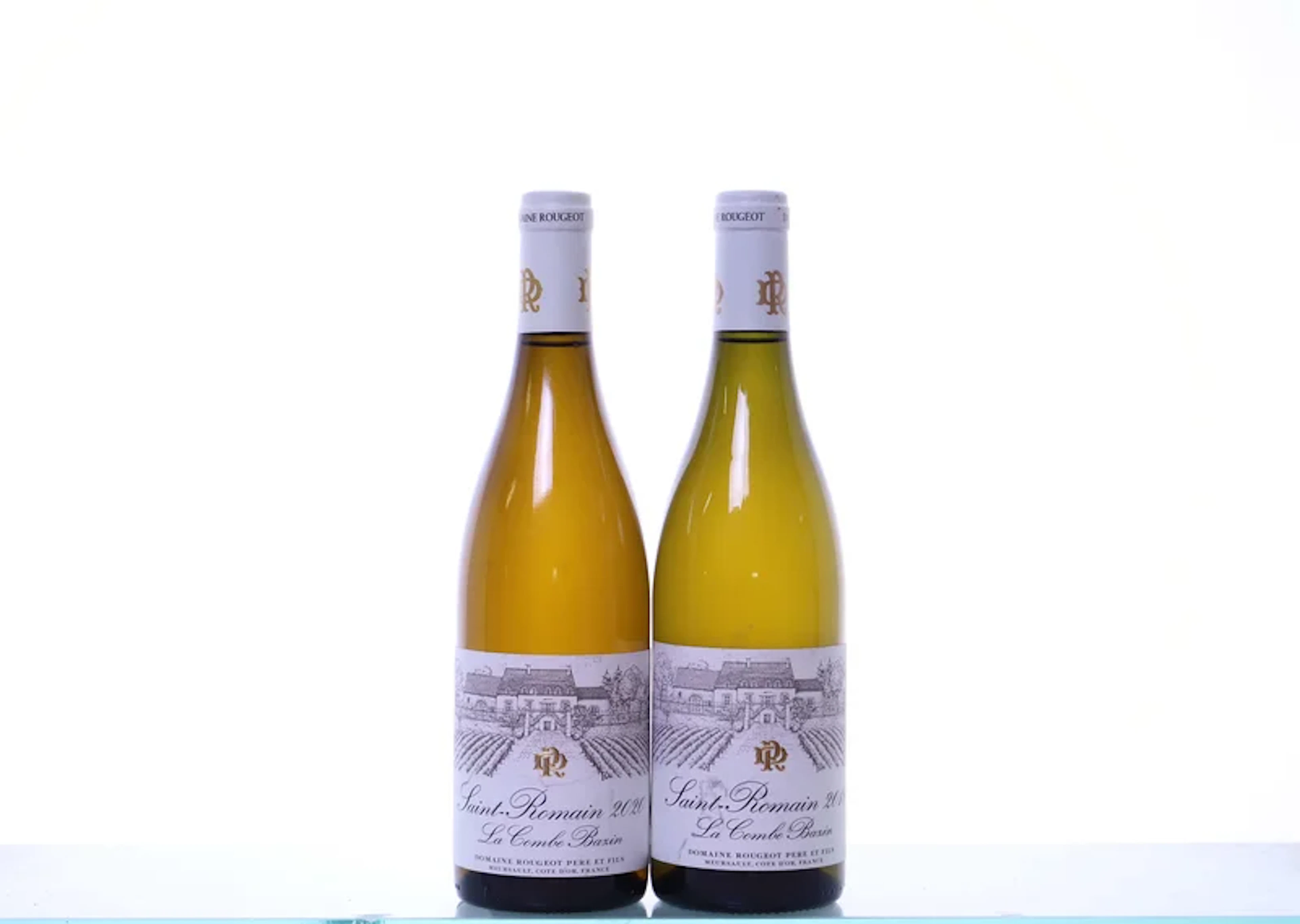 2 bottles. ROUGEOT Saint-Romain La Combe Bazin, 2020.