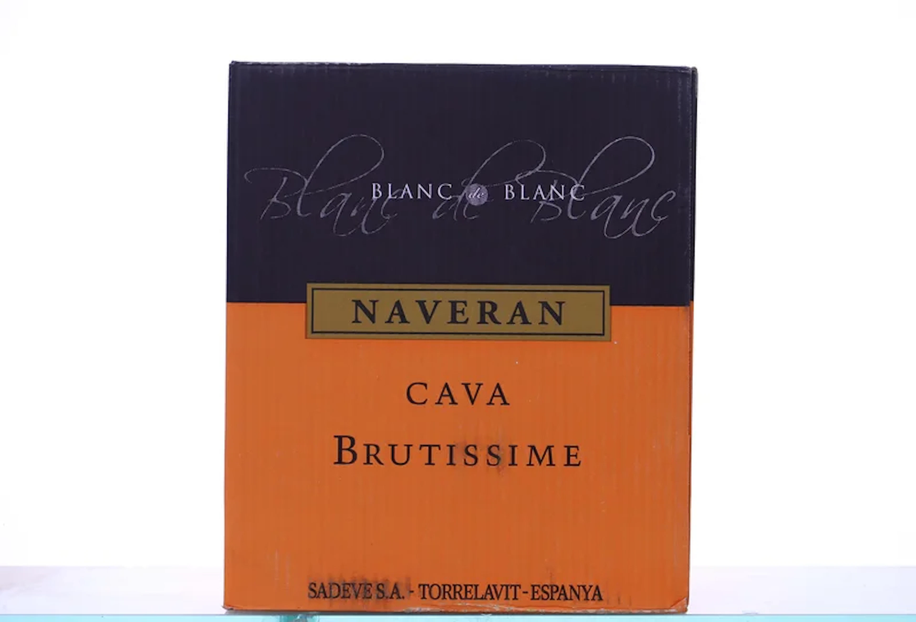 6 bottles OC. CAVA Naveran Brutissime Blanc de Blanc.