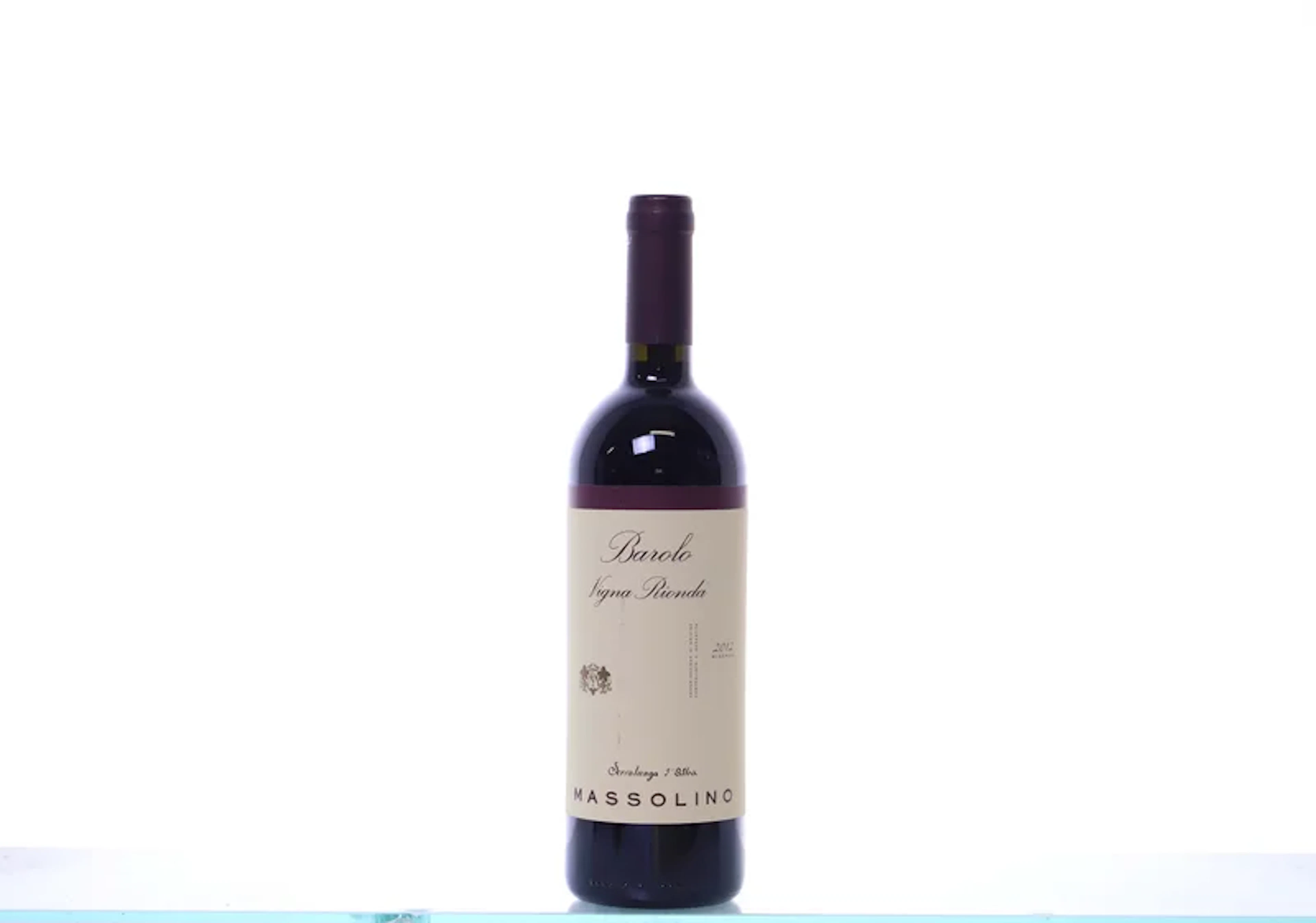 1 bottle. MASSOLINO Barolo Vigna Rionda Riserva, 2012. Rating: P94/WS93.