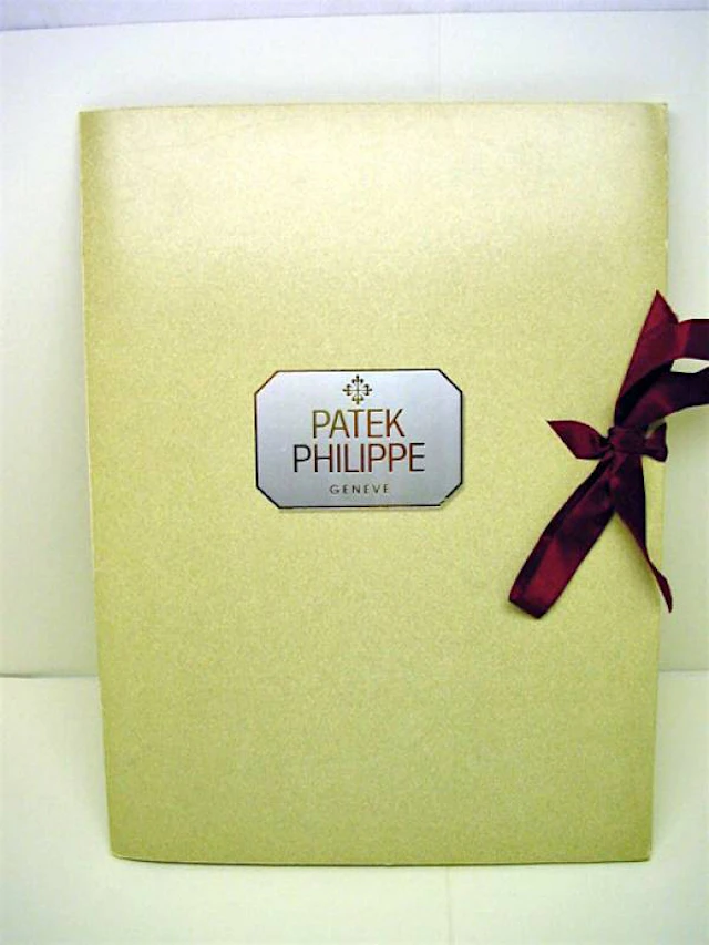 Patek Philippe Presseinformationen Le Calibre 89 150eme Anniversaire 1989