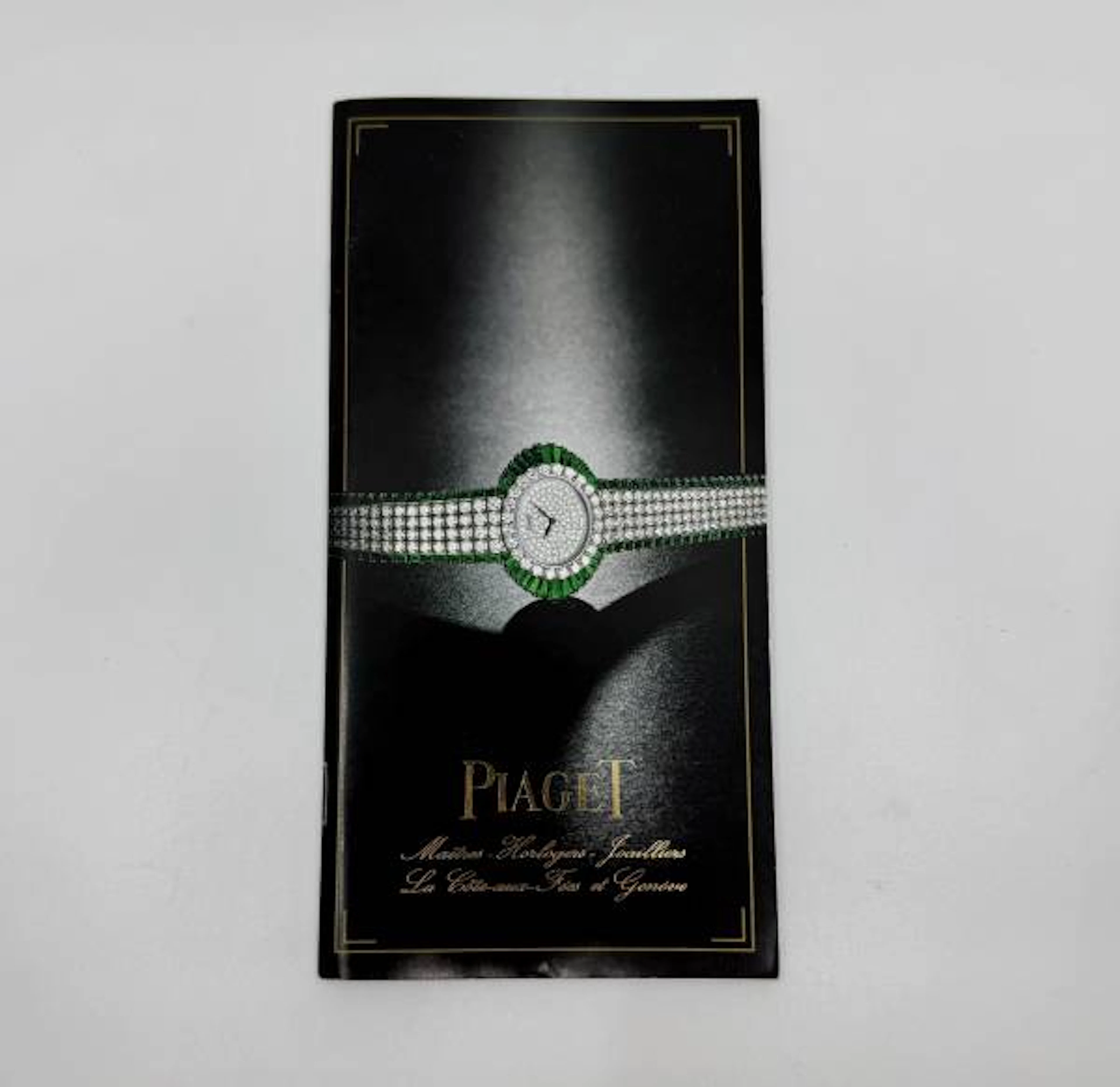 Piaget Uhren Katalog u.a. Piaget Polo von 1980 in deutsch mit Preisliste 1980