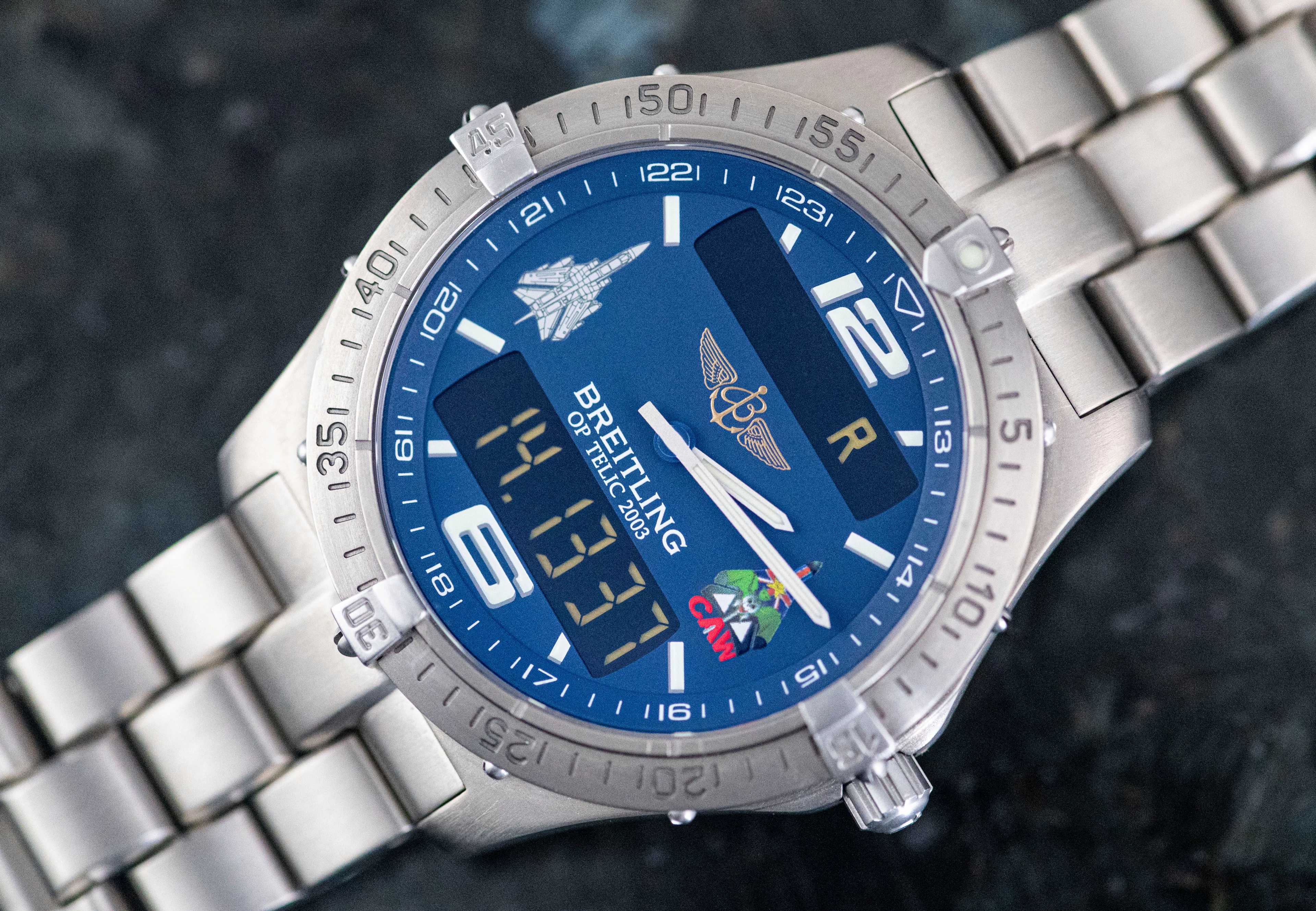 Breitling E75362 sehr seltene Aerospace CAW Titan 50 Exemplare 2006