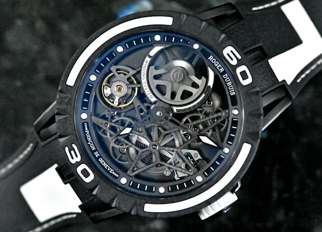 Roger Dubuis RDDBEX0826 limited Excalibur Spider Pirelli white Titan