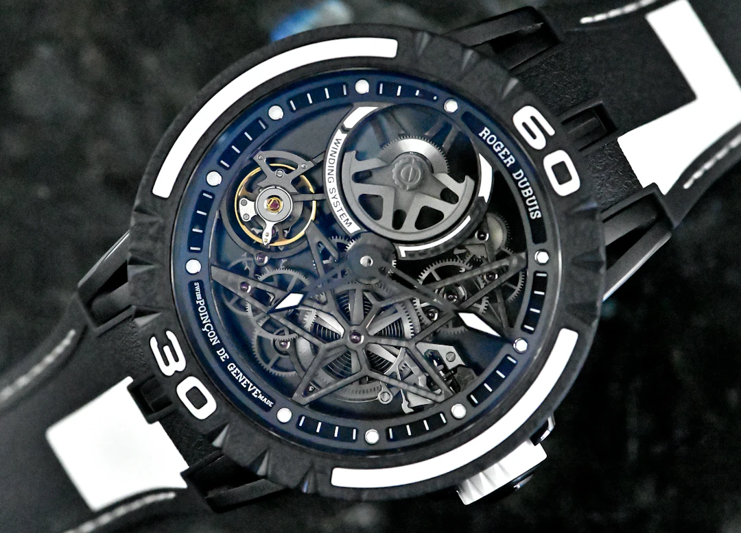 Roger Dubuis RDDBEX0826 limited Excalibur Spider Pirelli white Titan