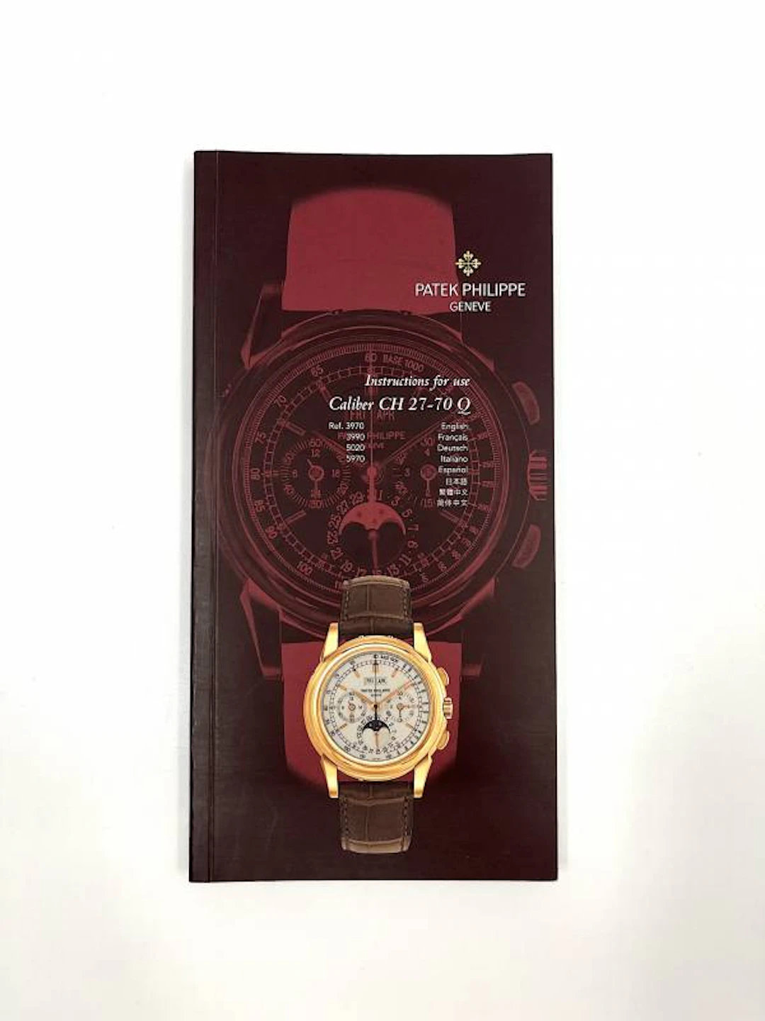 Patek Philippe Ewiger Kalender & Chronograph Ref. 5970 / 3970 Datenblatt