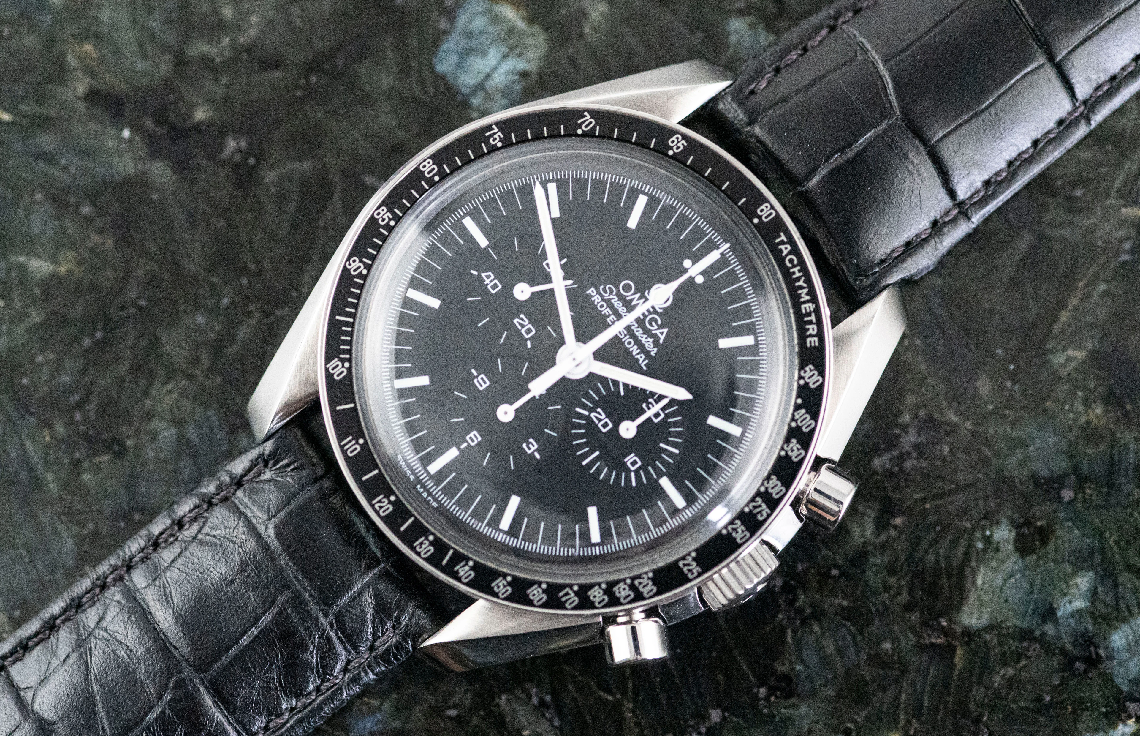 Omega 3870.50.31 Speedmaster Moonwatch Stahl Full Set 2007
