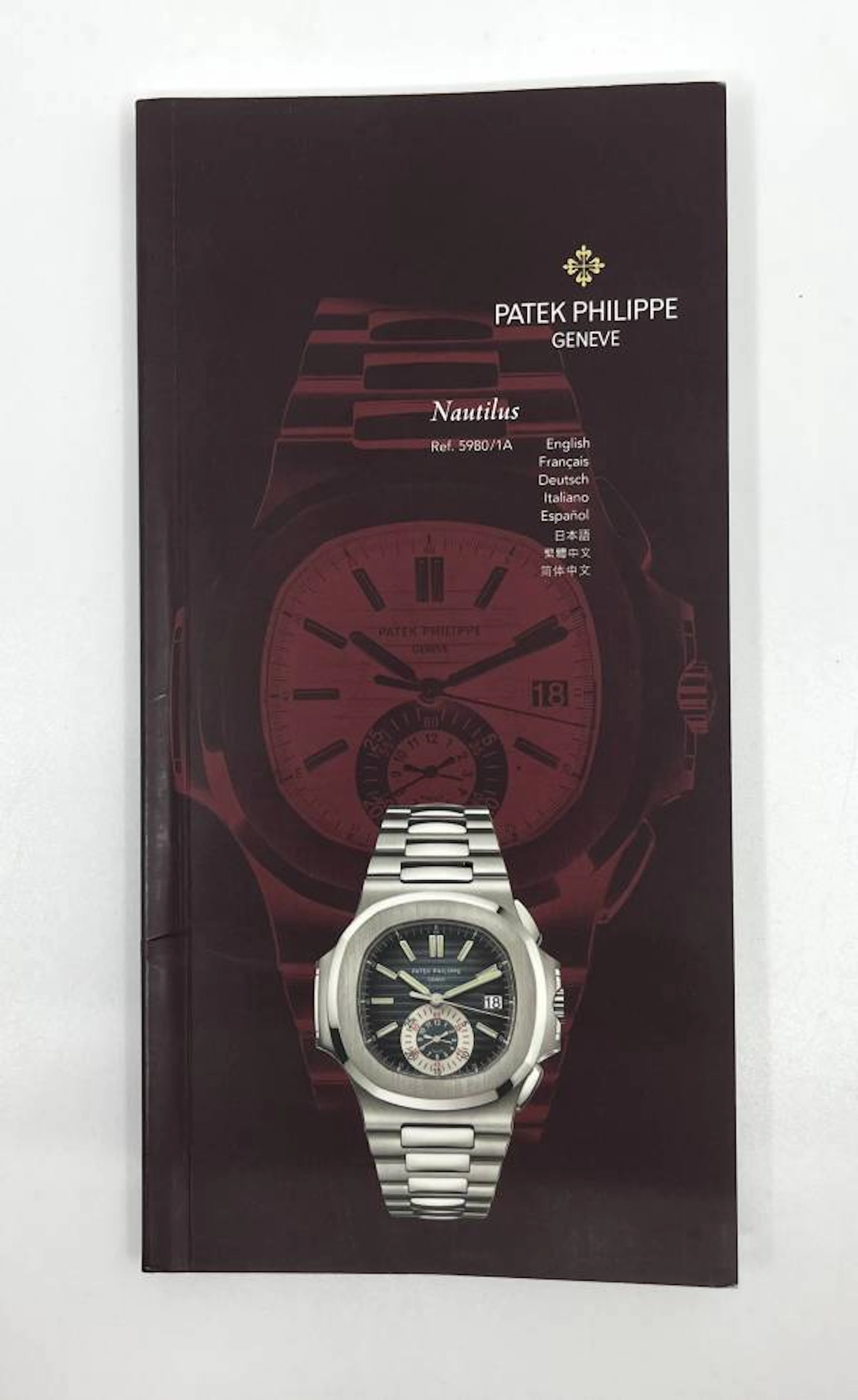 Patek Philippe 5980A Nautilus Flyback Chronograph Booklet und Beschreibung