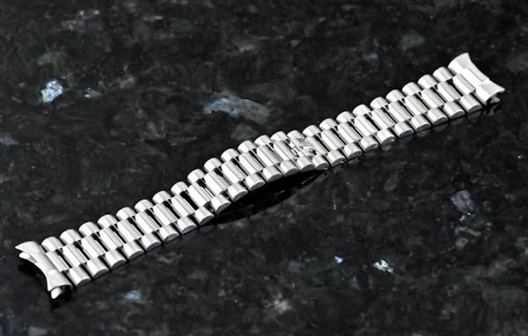 Rolex Day-Date 2 Präsident-Armband für die Ref. 218239 Weißgold 22 Links