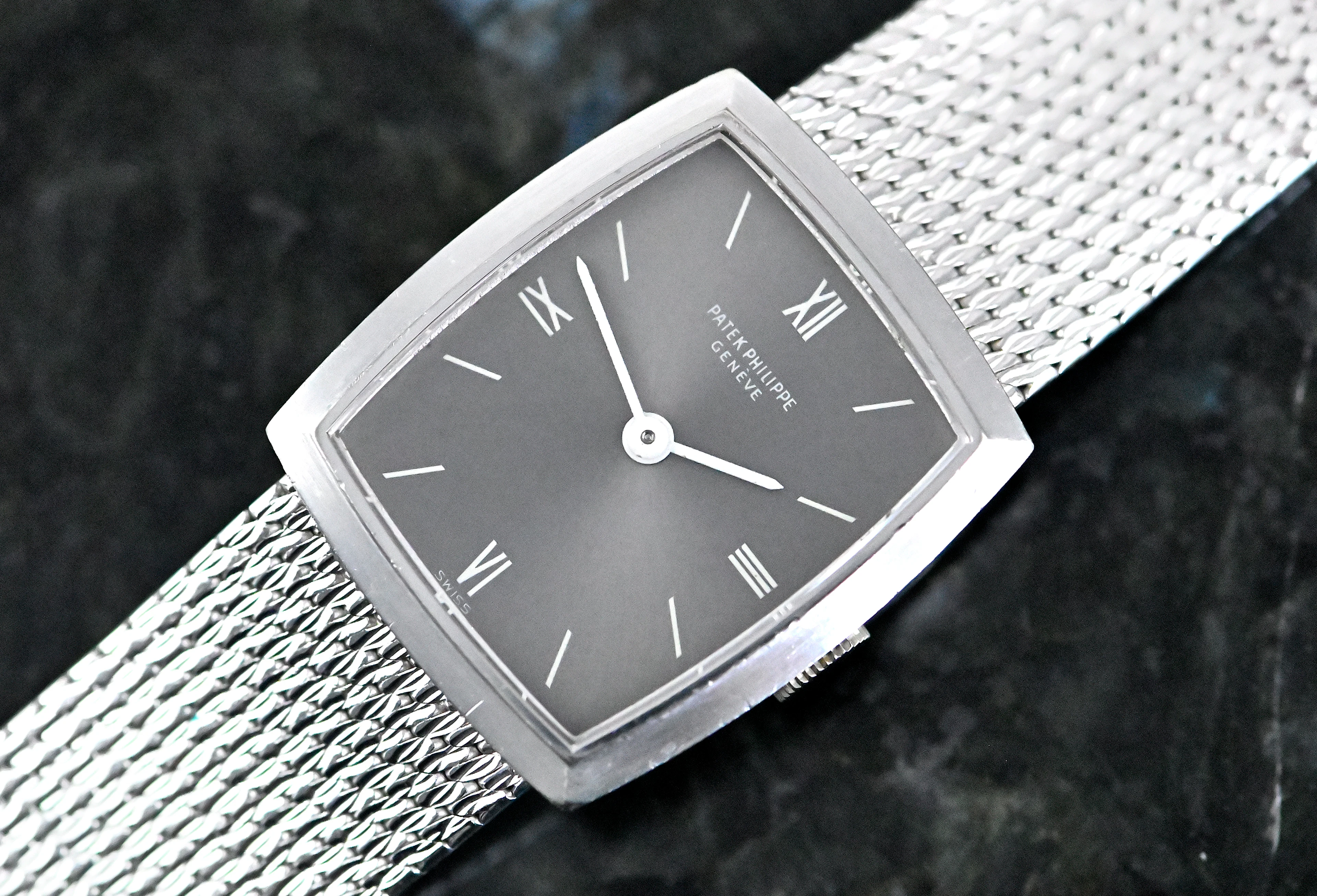 Patek Philippe 3354 Vintage Lady Dress Watch orig. Weißgold Armband
