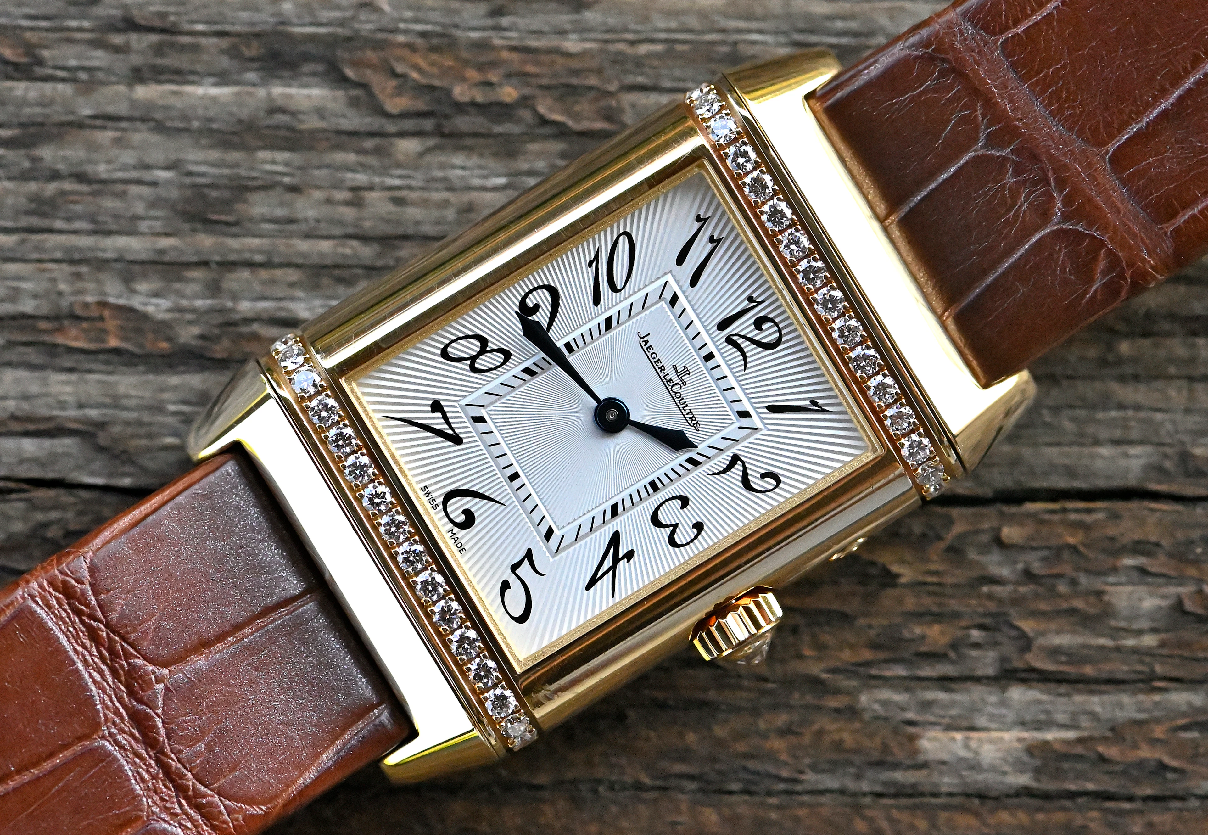 Jaeger-LeCoultre 269.1.54 / Q2691420 Reverso Duetto Duo Diamond Gelbgold
