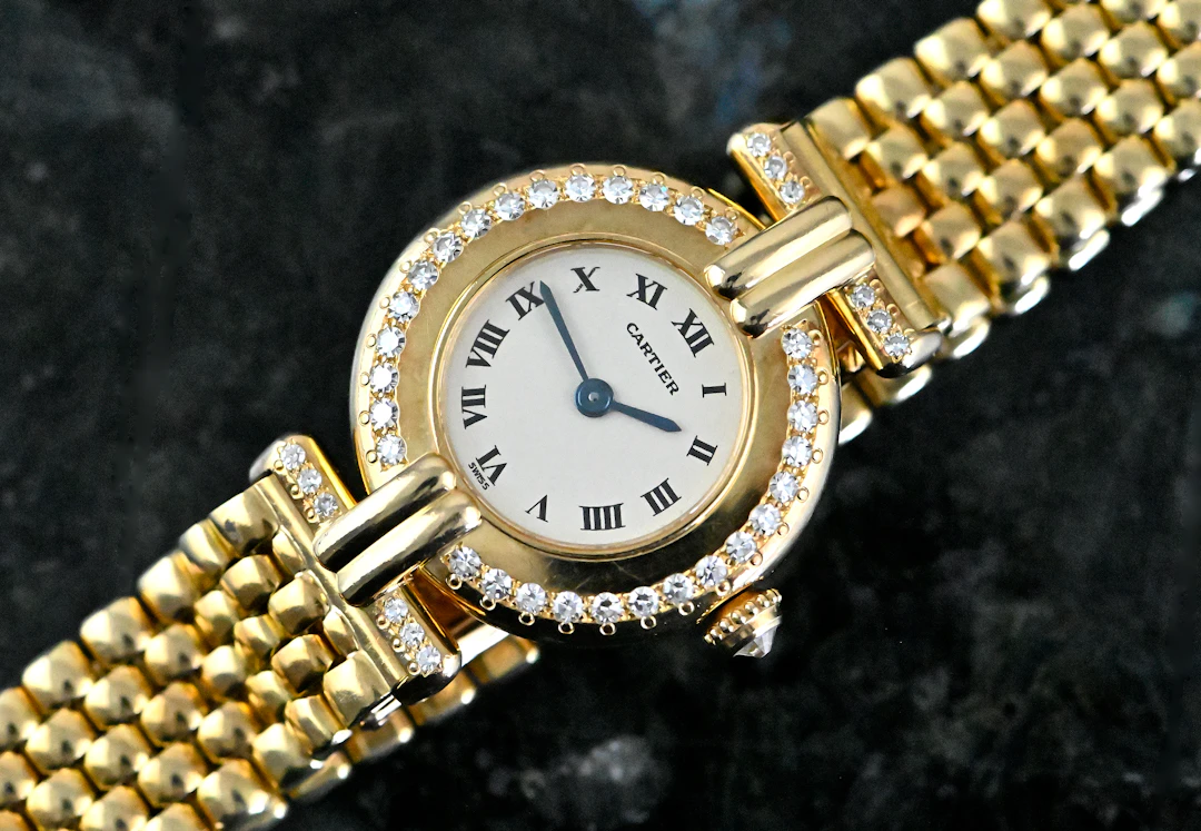 Cartier 8057911 Lady Colisee Diamond Gelbgold mit orig. Goldband