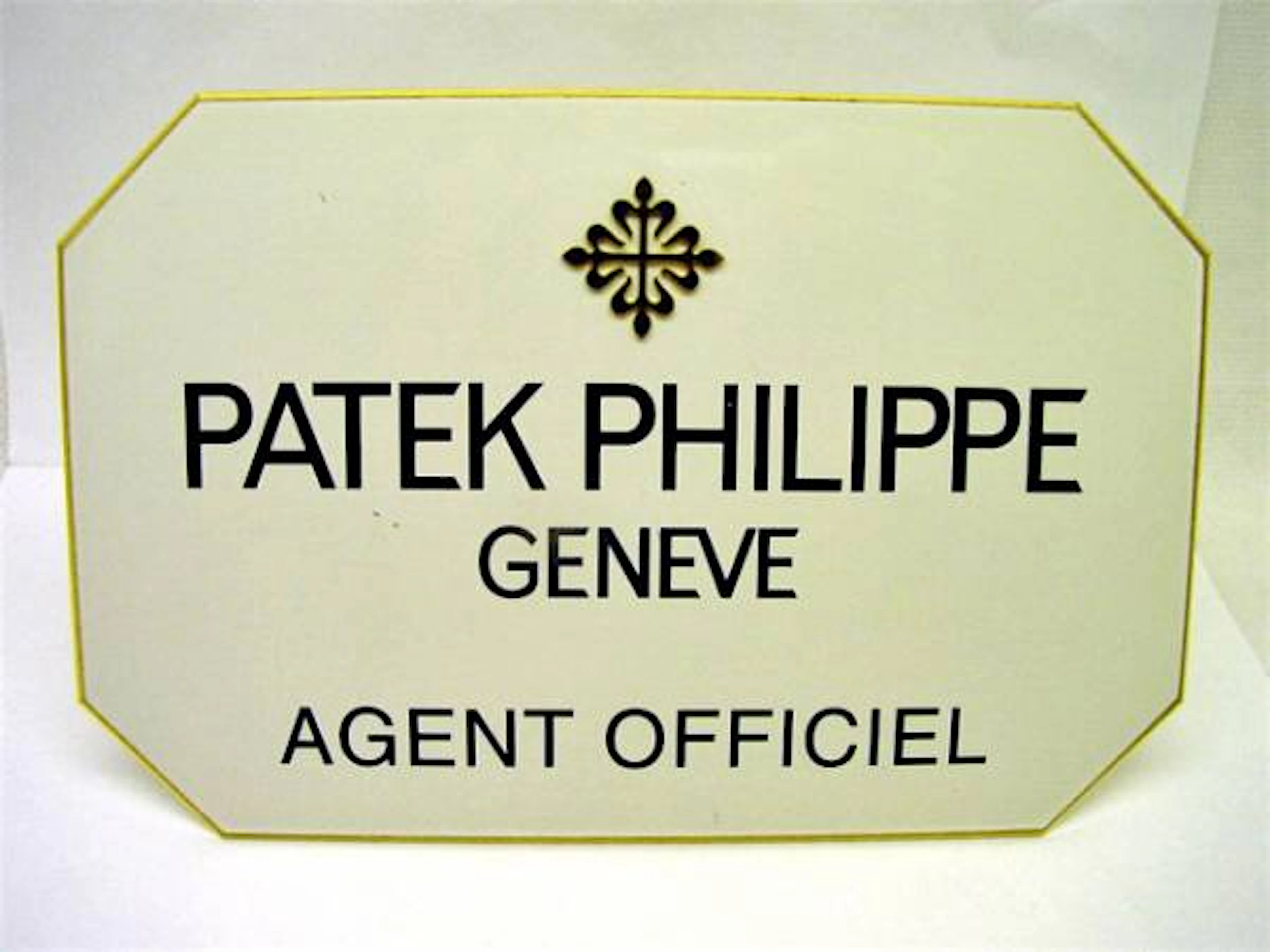 Patek Philippe großer Konzessionär Dekorationsständer Agent Officiel