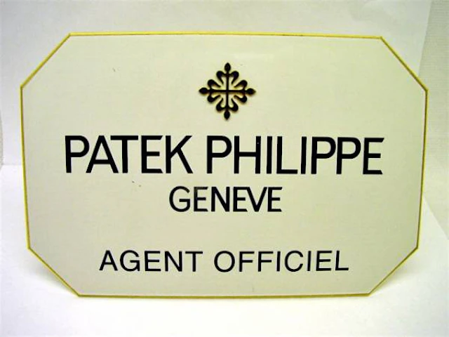 Patek Philippe großer Konzessionär Dekorationsständer Agent Officiel