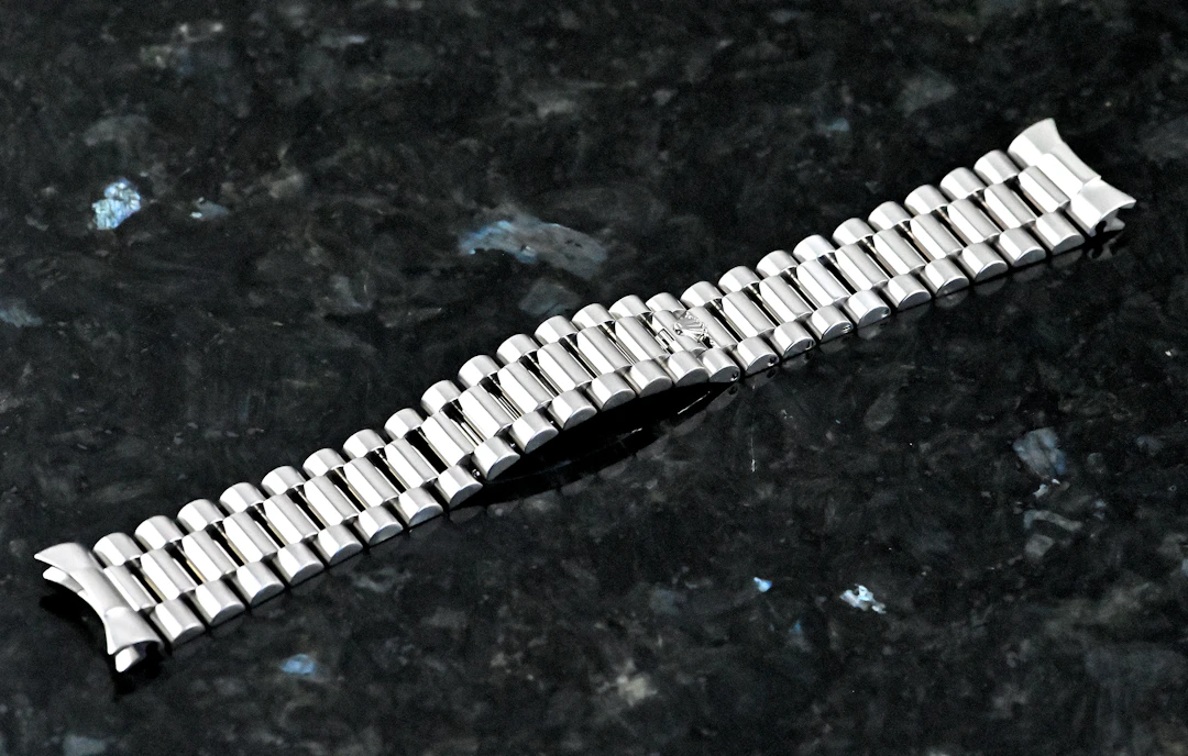 Rolex Day-Date 2 Präsident-Armband für die Ref. 218239 22 Links Weißgold